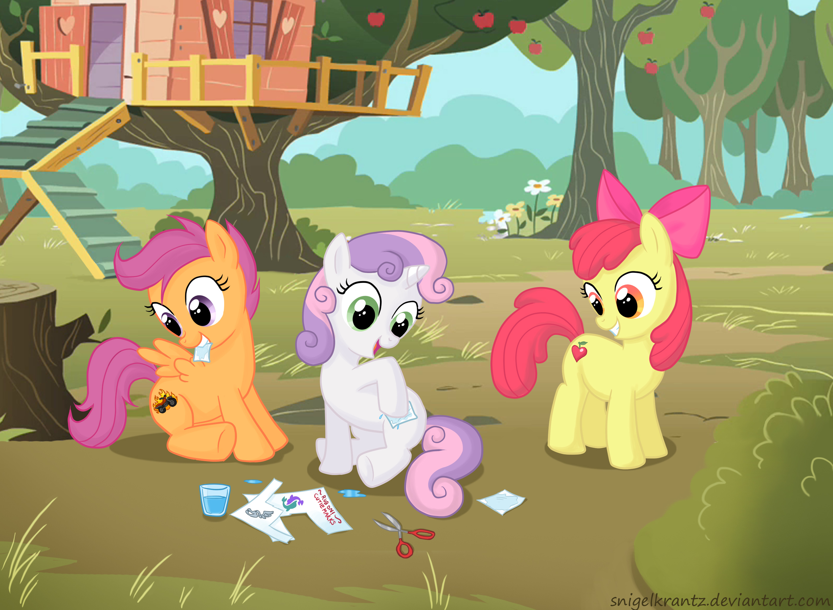 tv show, my little pony: friendship is magic, apple bloom, my little pony, scootaloo (my little pony), sweetie belle