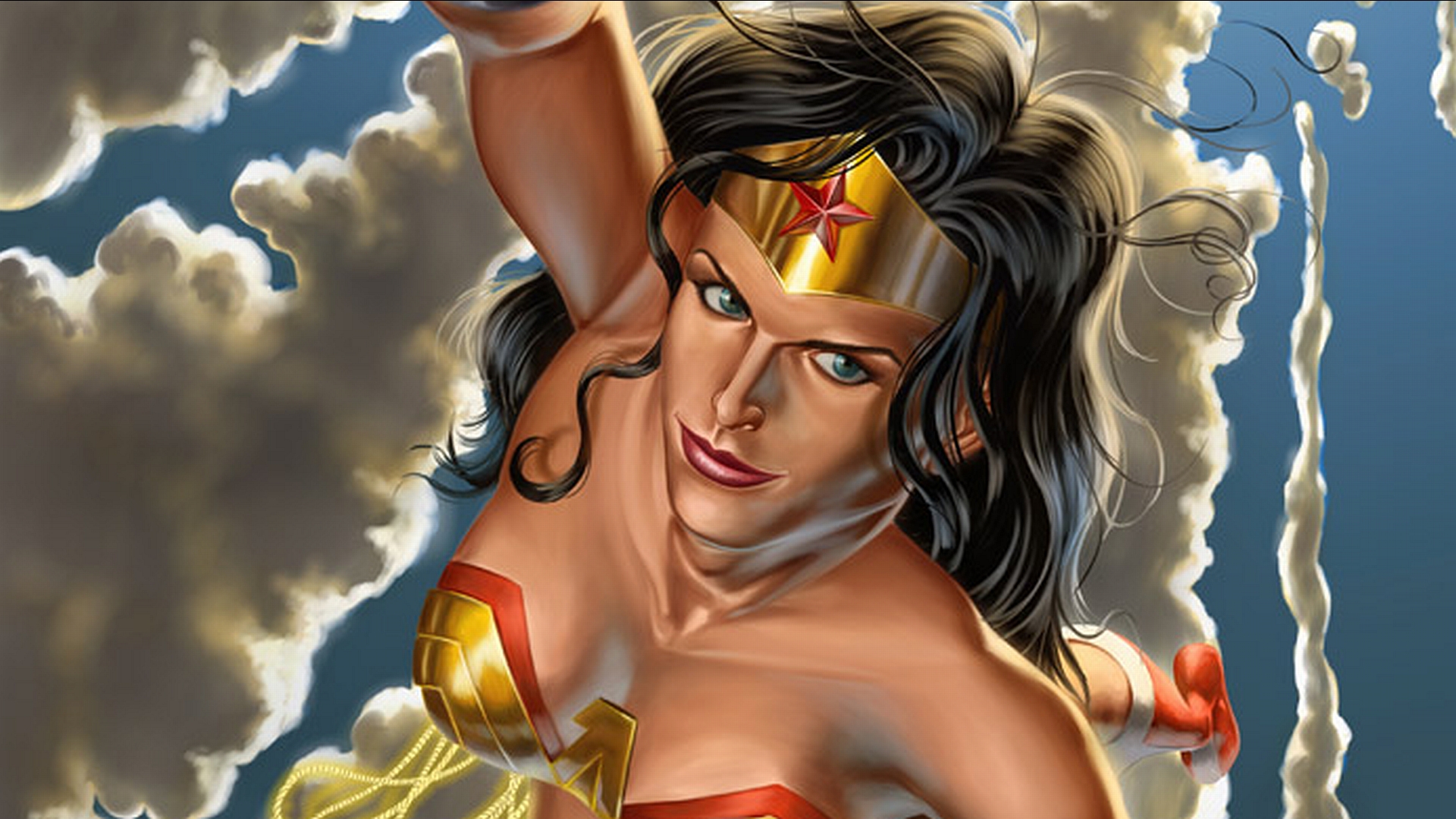 Téléchargez des papiers peints mobile Bande Dessinées, Wonder Woman gratuitement.