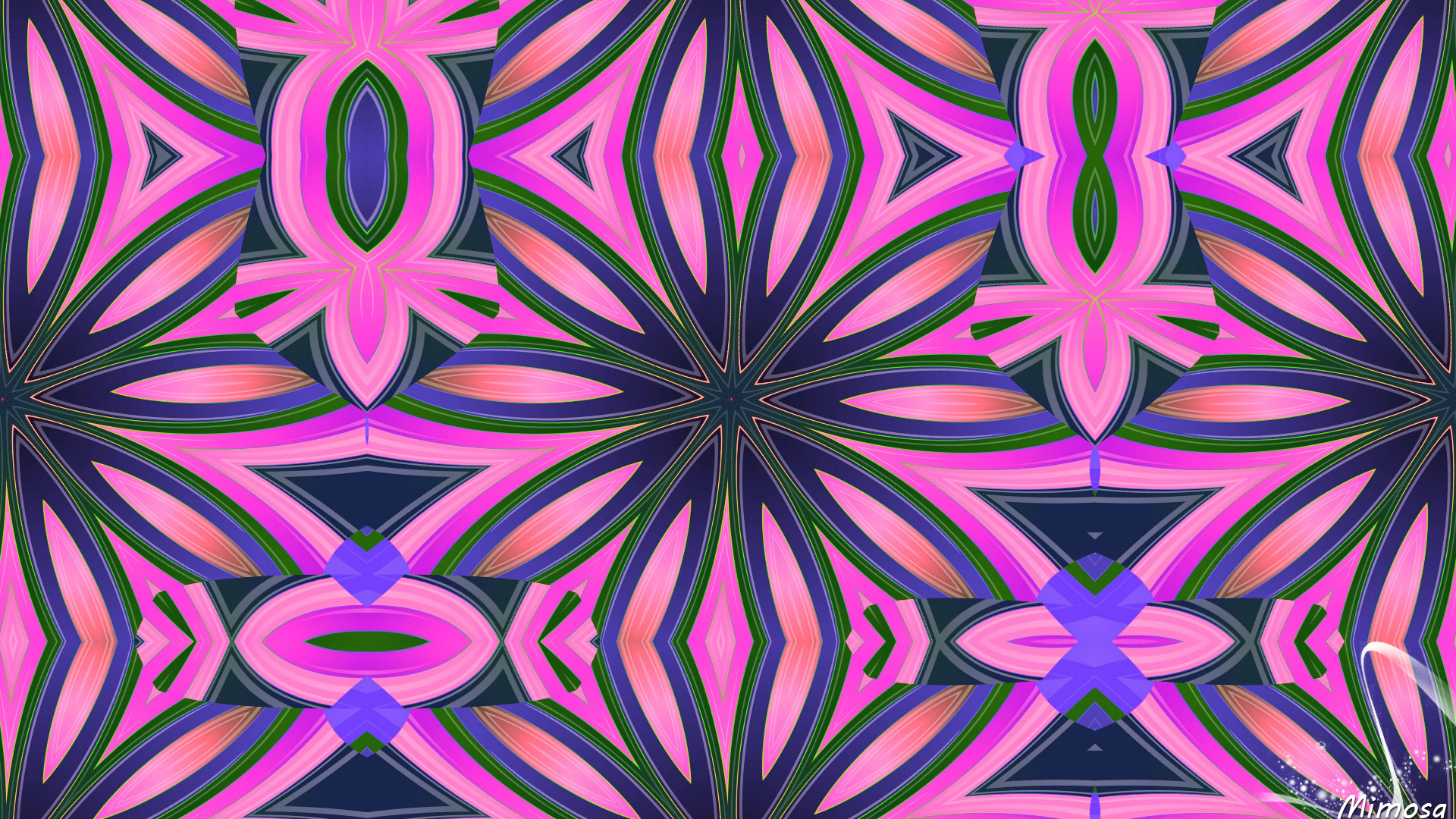 Download mobile wallpaper Abstract, Flower, Pattern, Colors, Kaleidoscope for free.