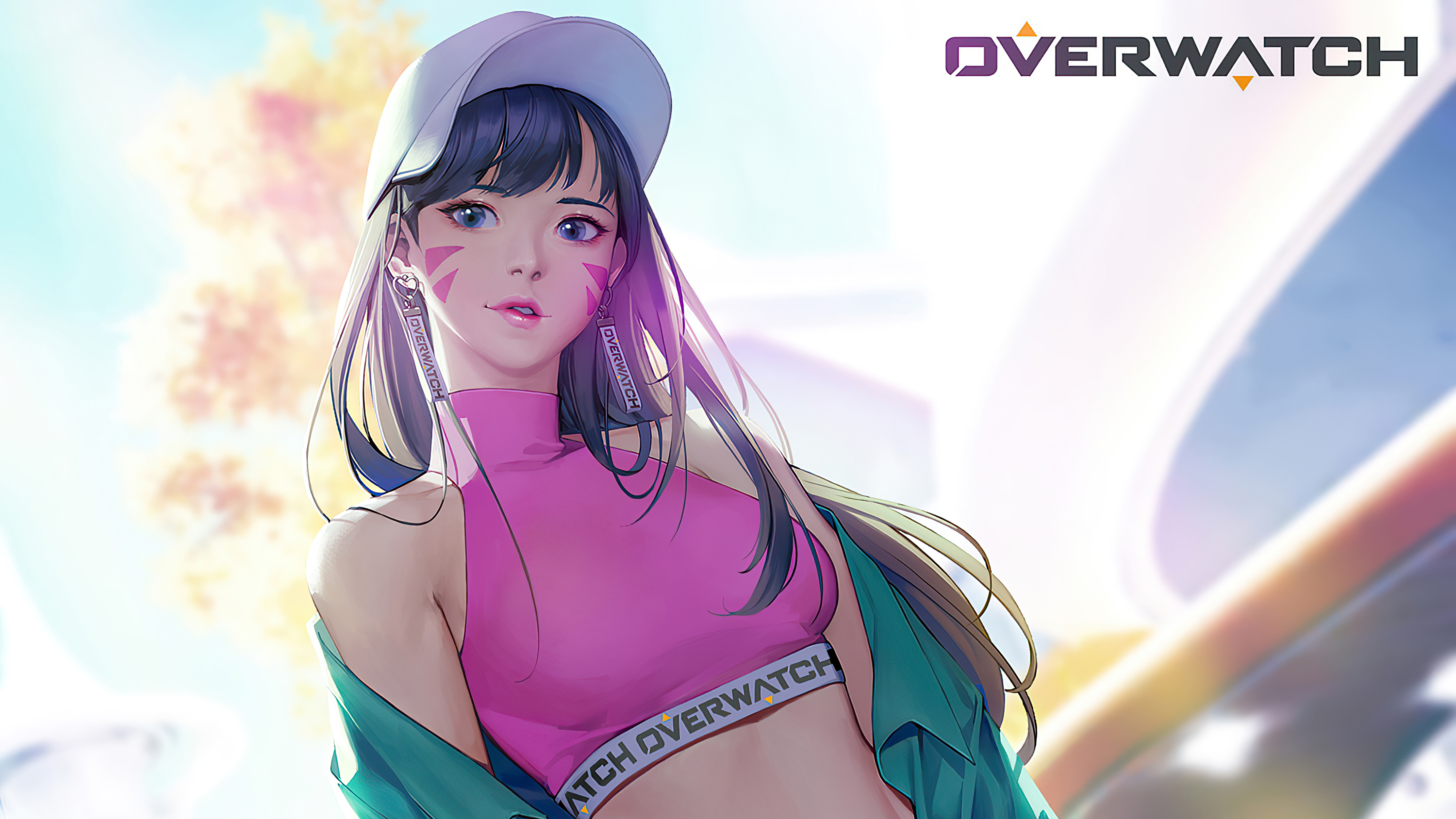 Скачать картинку Overwatch, Видеоигры, D Va (Наблюдение) в телефон бесплатно.