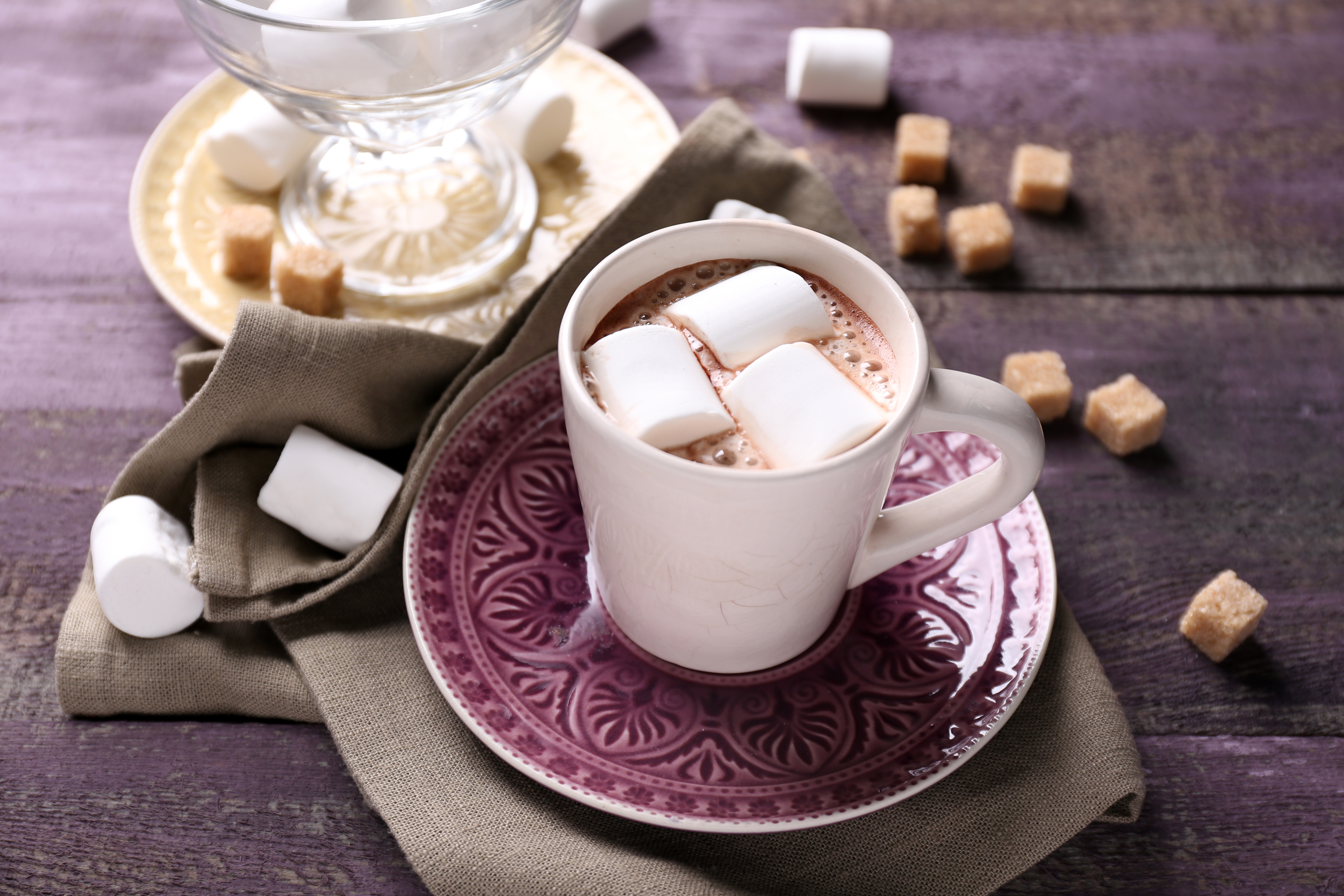 Free download wallpaper Food, Still Life, Cup, Marshmallow, Sugar, Hot Chocolate on your PC desktop