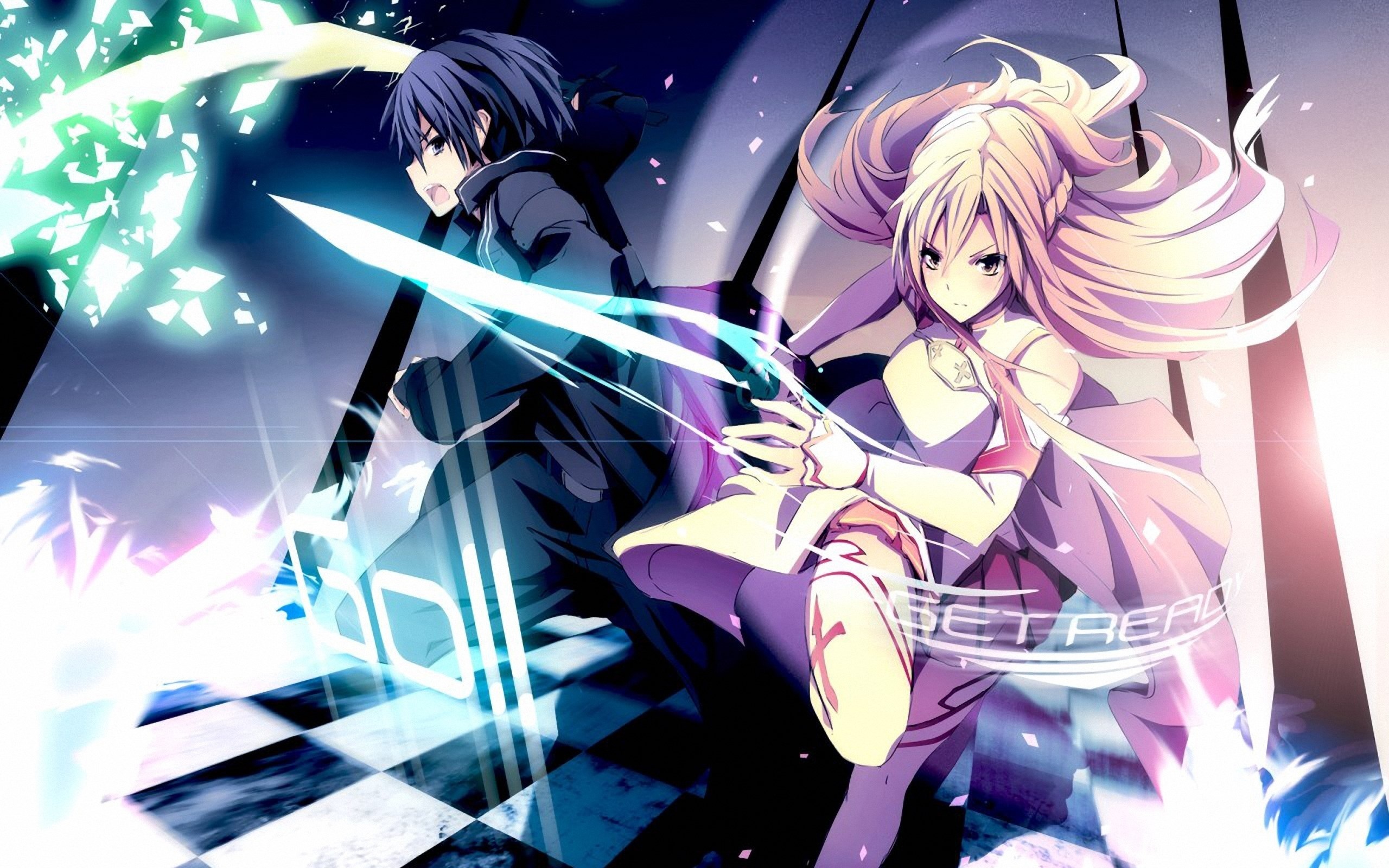 Descarga gratuita de fondo de pantalla para móvil de Sword Art Online, Espada, Animado, Asuna Yuuki, Kirito (Arte De Espada En Línea), Kazuto Kirigaya.