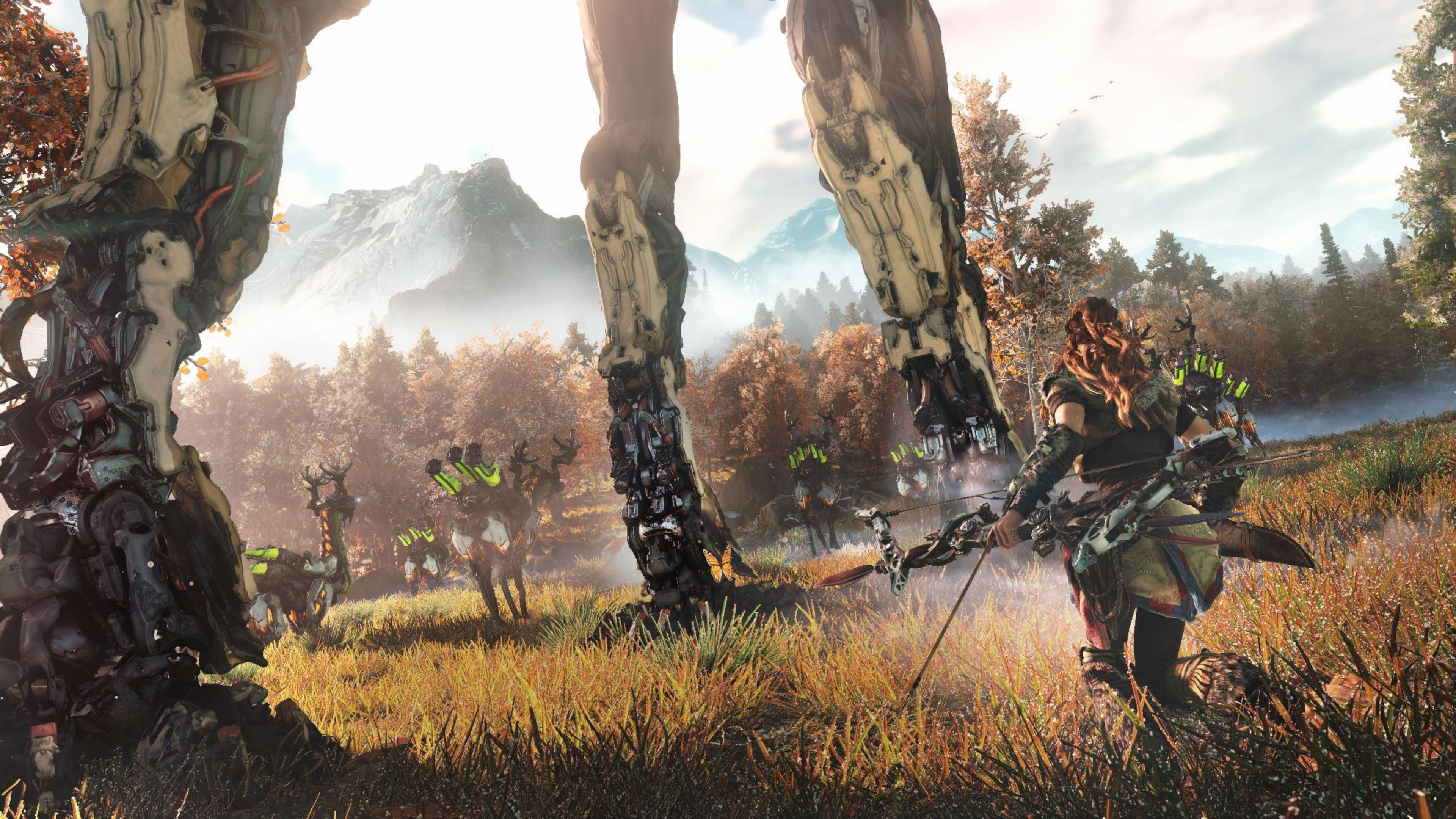 Handy-Wallpaper Computerspiele, Horizon Zero Dawn kostenlos herunterladen.