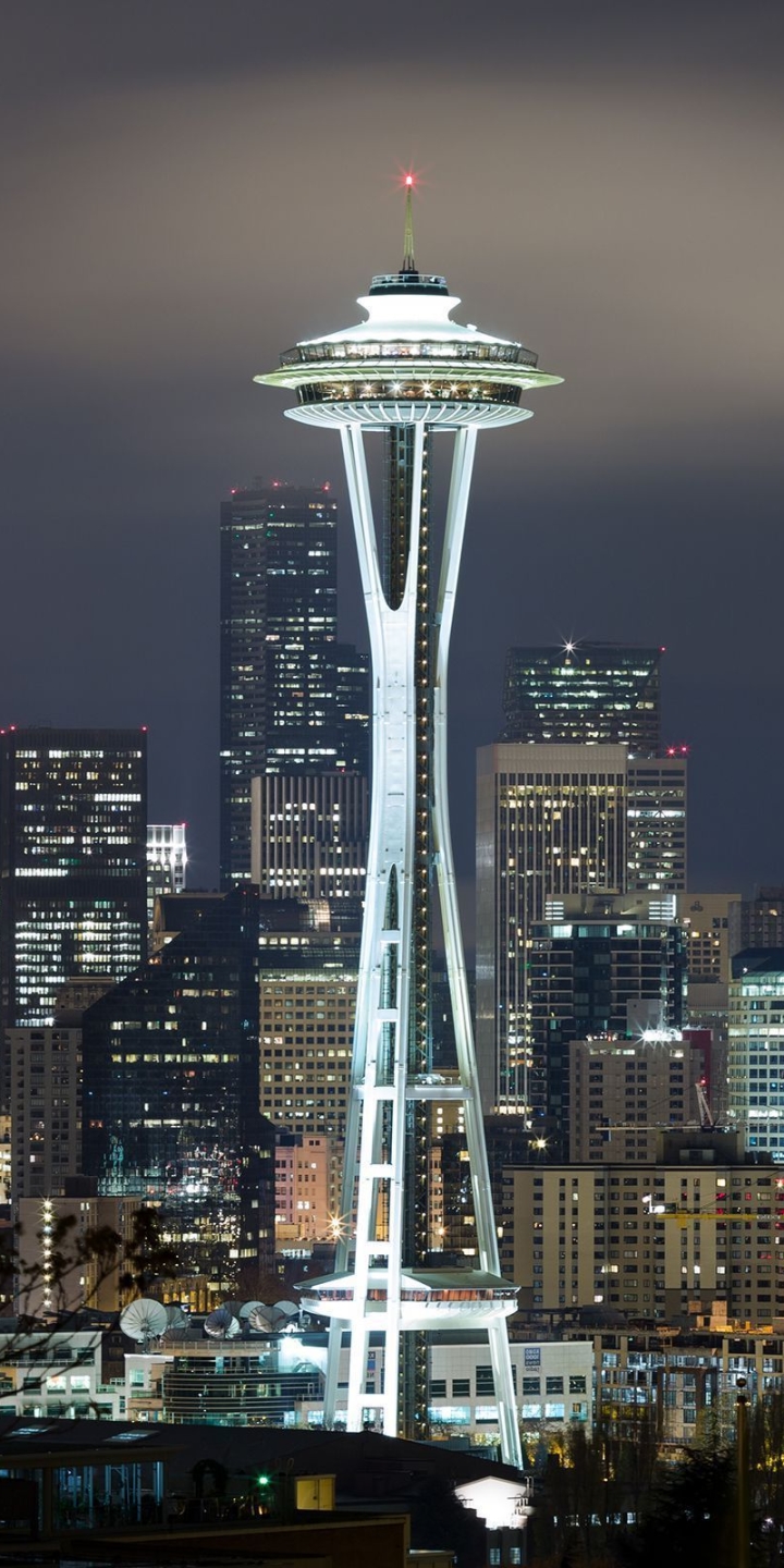 Download mobile wallpaper Seattle, Cities, Man Made for free.