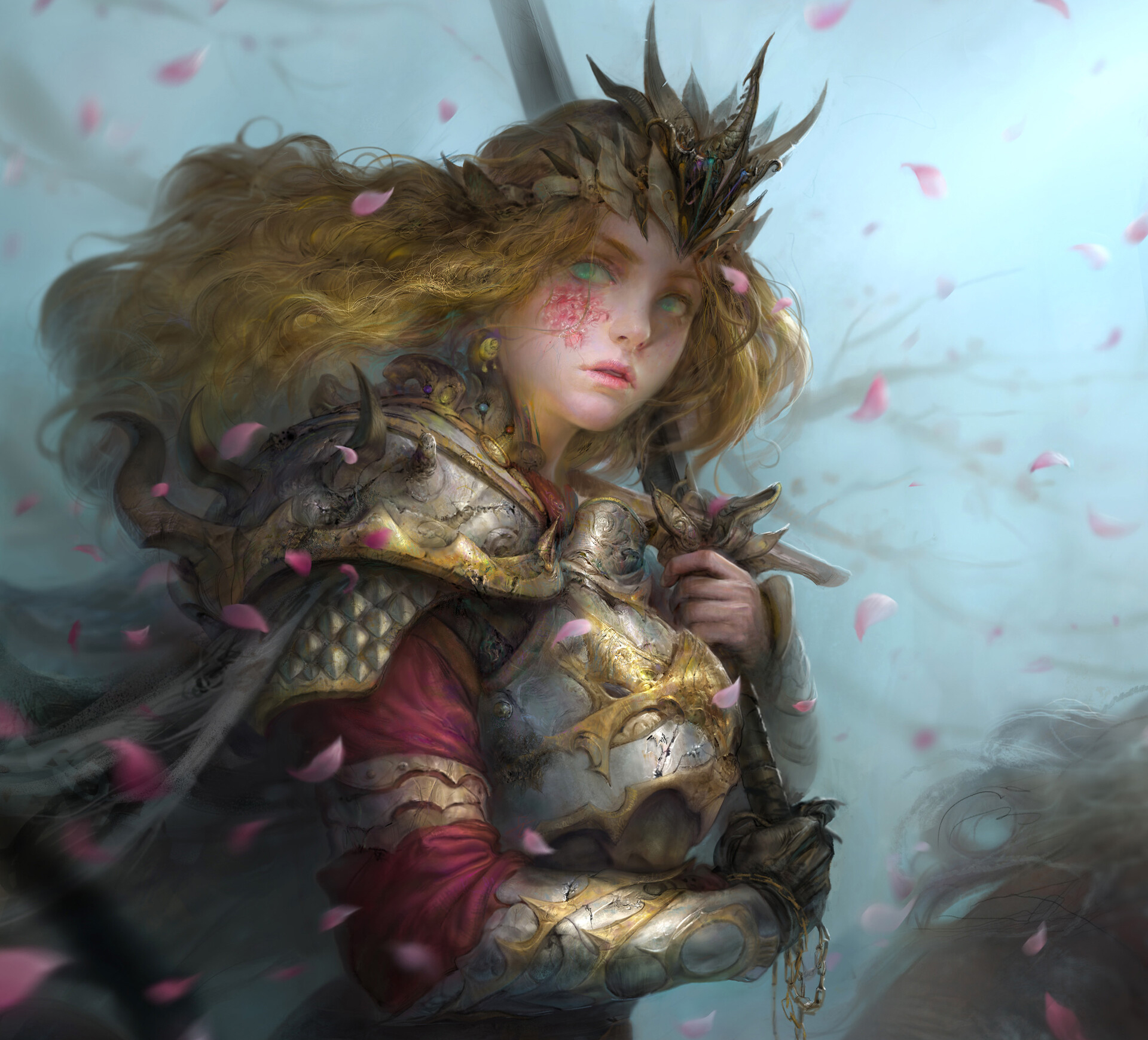 Download mobile wallpaper Fantasy, Women Warrior, Woman Warrior for free.