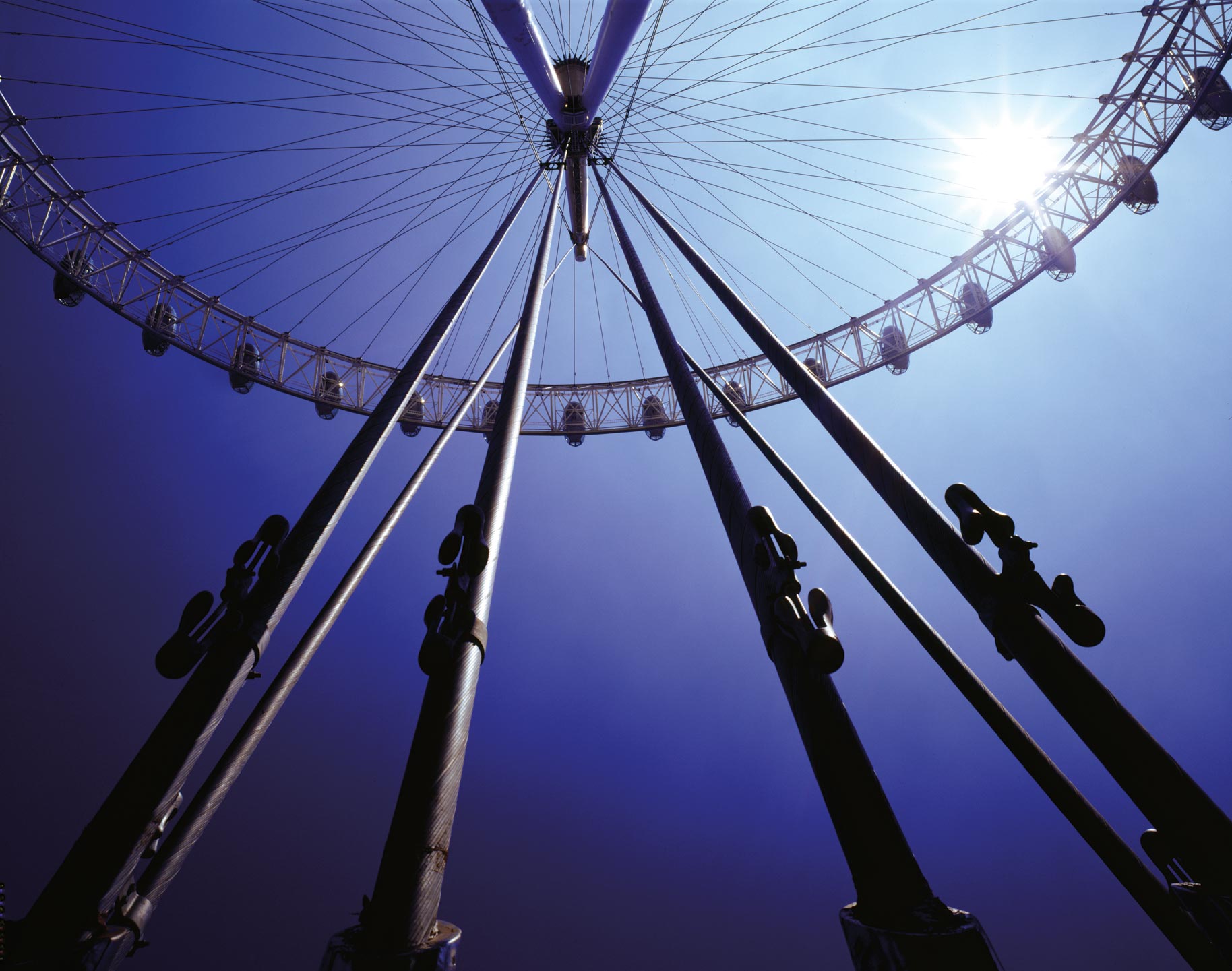 man made, ferris wheel, amusement park