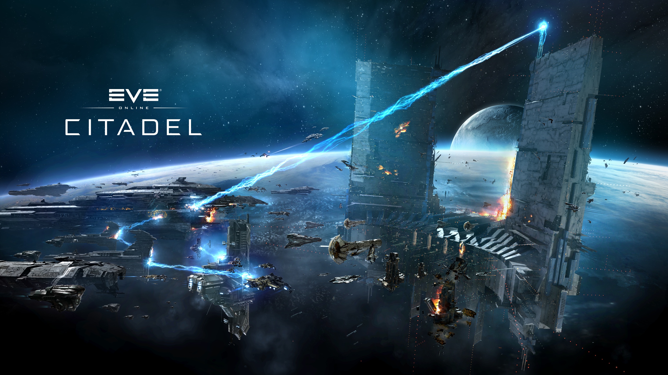 Baixar papel de parede para celular de Espaço, Nave Espacial, Batalha, Estação Espacial, Videogame, Eve Online gratuito.