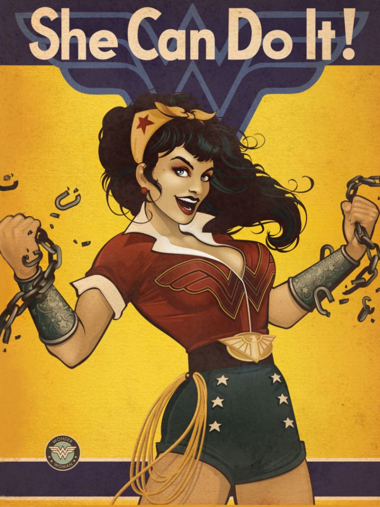 Handy-Wallpaper Comics, Wonderwoman, Dc Bomben kostenlos herunterladen.