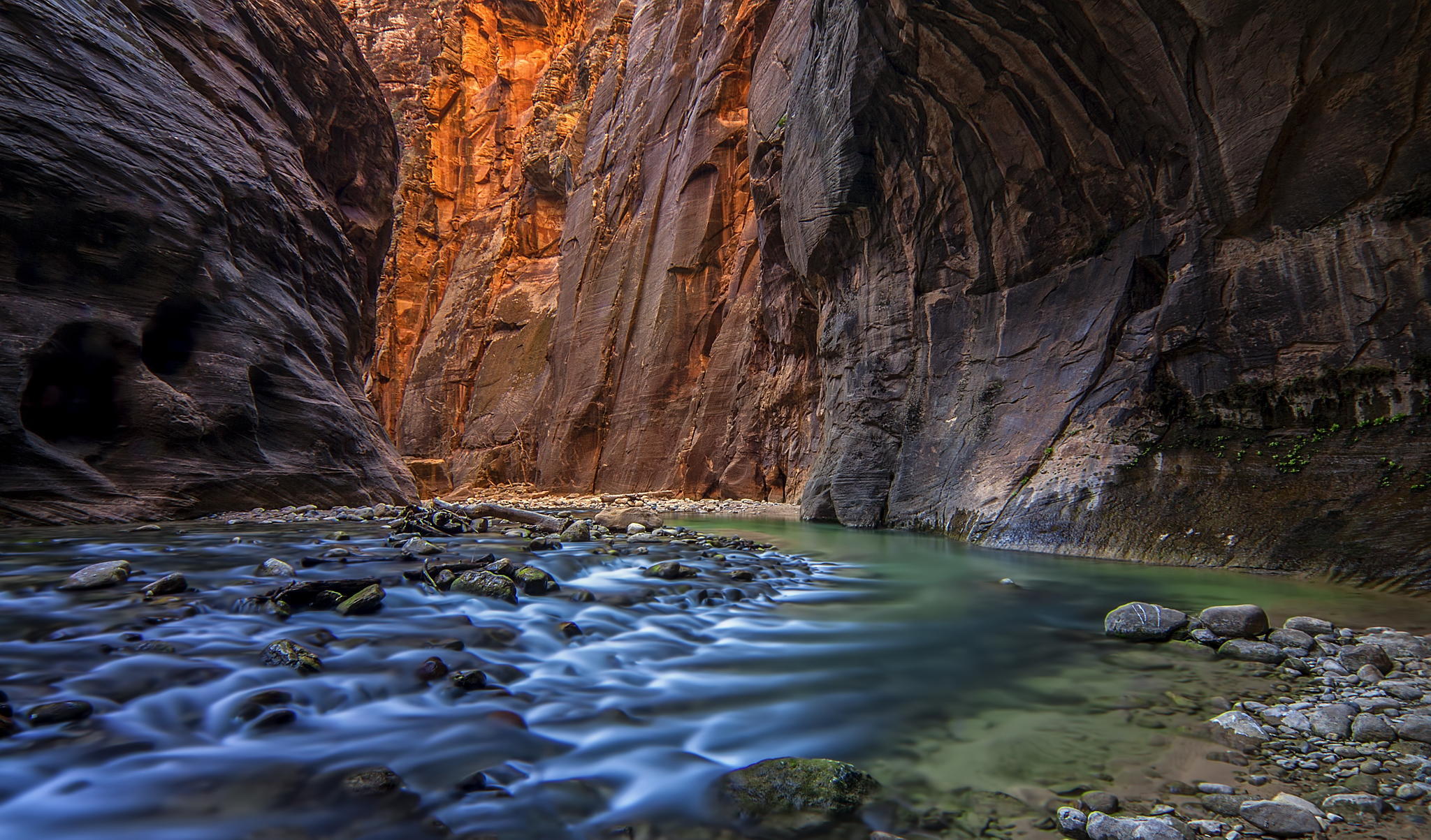 Free download wallpaper Nature, Canyon, Earth, Cliff, Stone, Stream, Canyons, River on your PC desktop