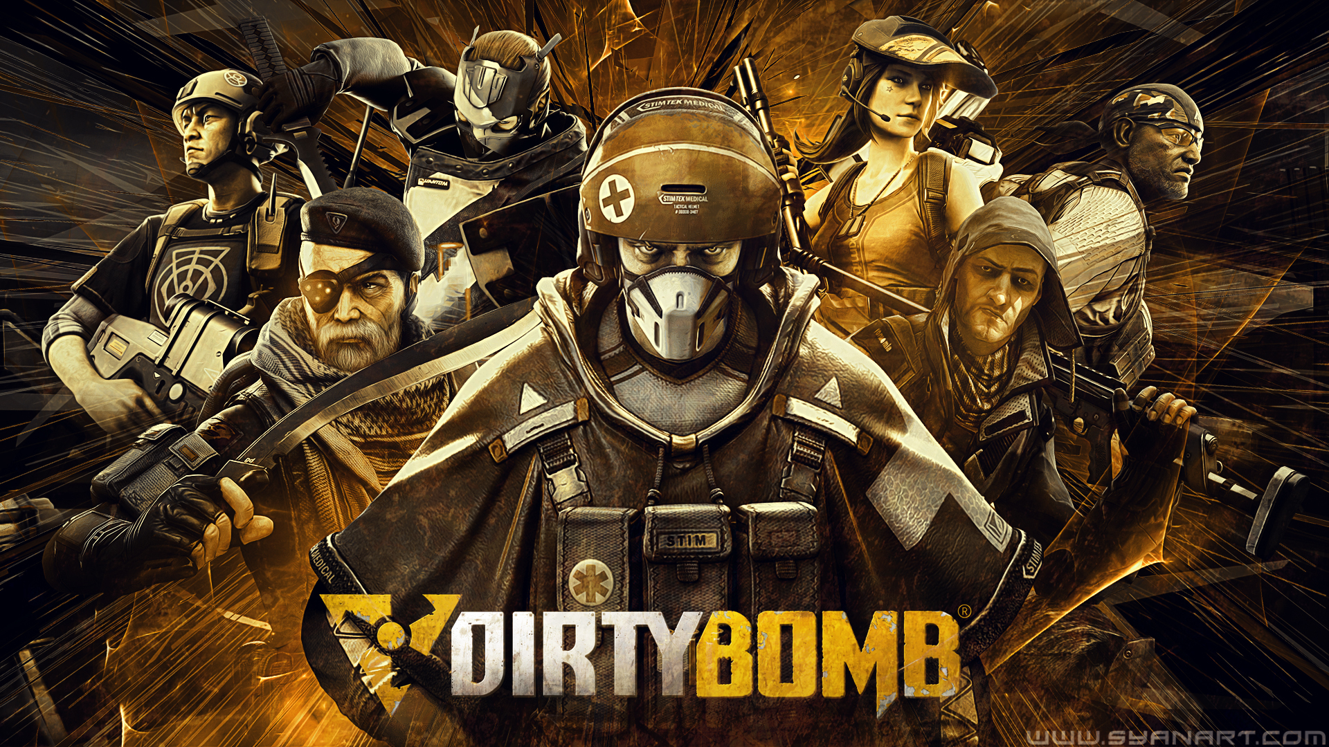 video game, dirty bomb