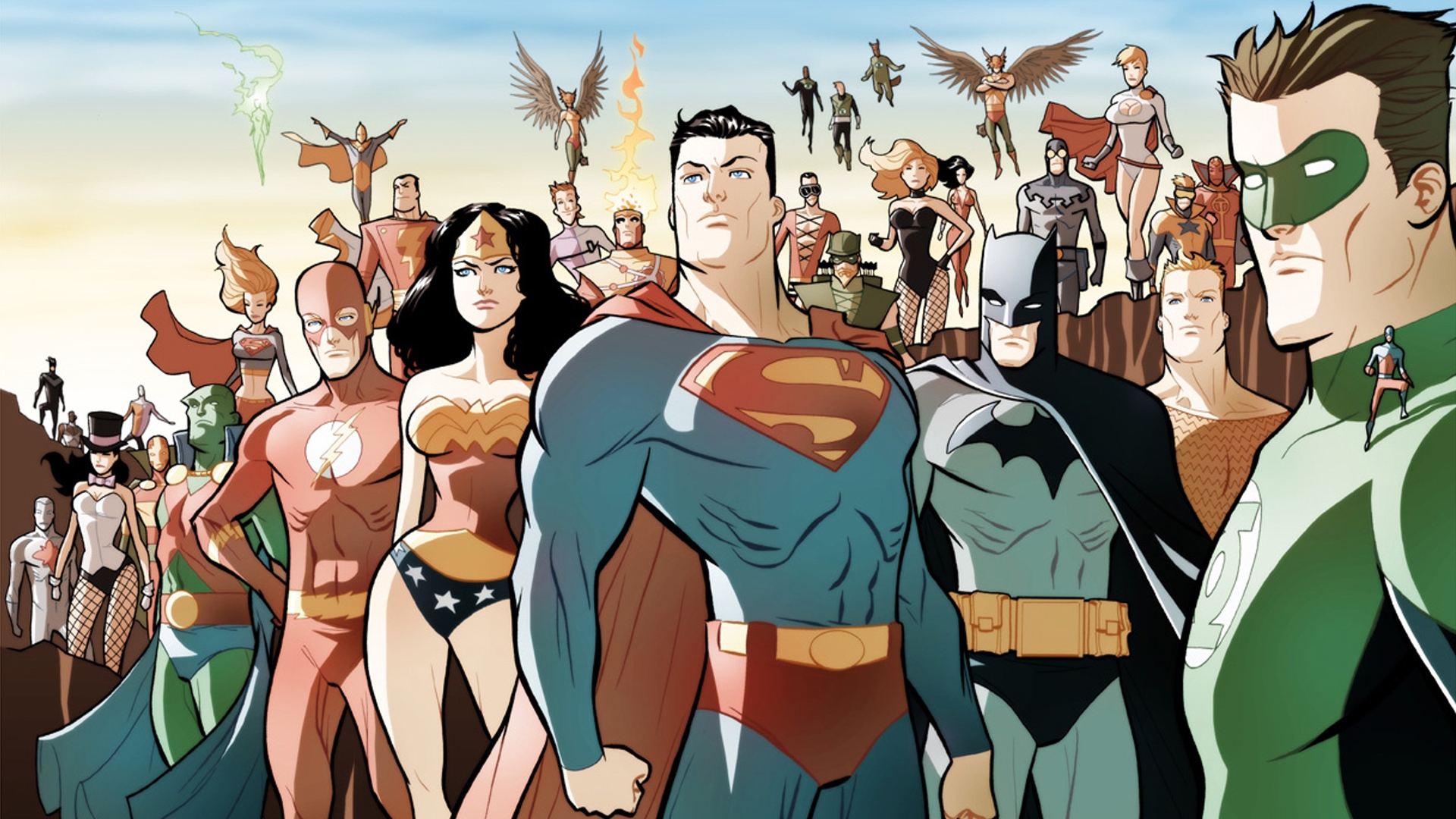 Laden Sie das Comics, Gerechtigkeitsliga-Bild kostenlos auf Ihren PC-Desktop herunter
