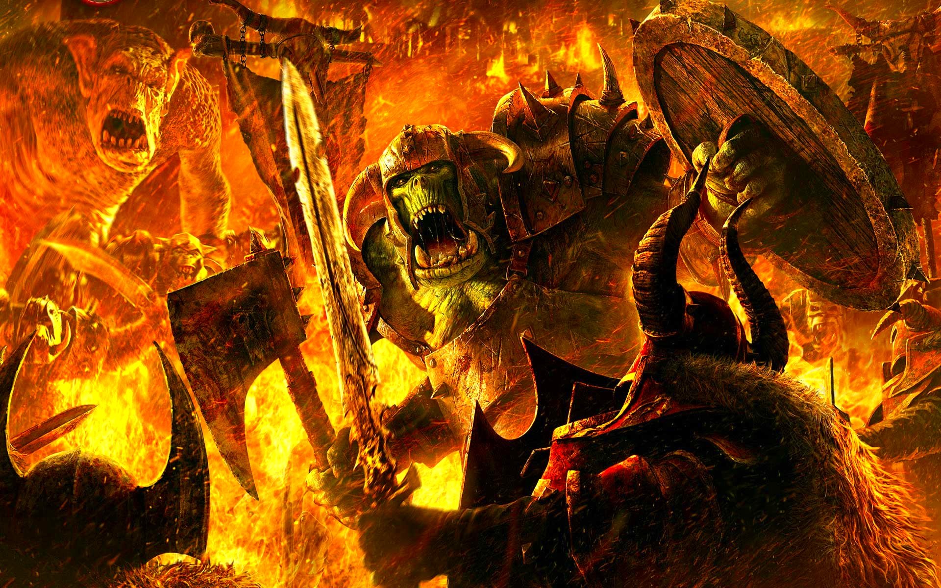 Скачати мобільні шпалери Warhammer, Відеогра, Warhammer: Знак Хаосу безкоштовно.