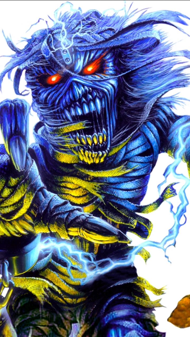 Download mobile wallpaper Music, Iron Maiden for free.