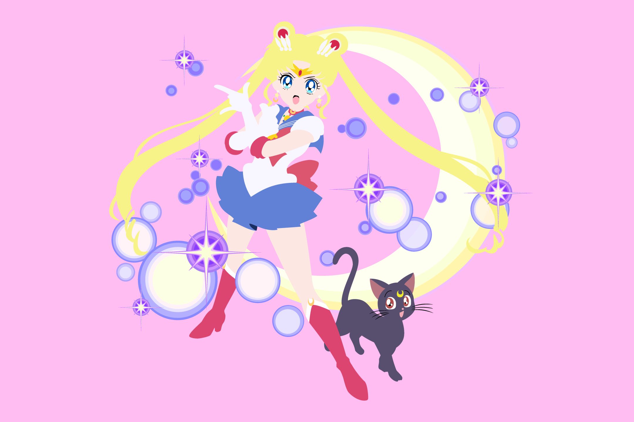 Descarga gratis la imagen Animado, Sailor Moon Sailor Stars, Luna (Marinero Luna) en el escritorio de tu PC