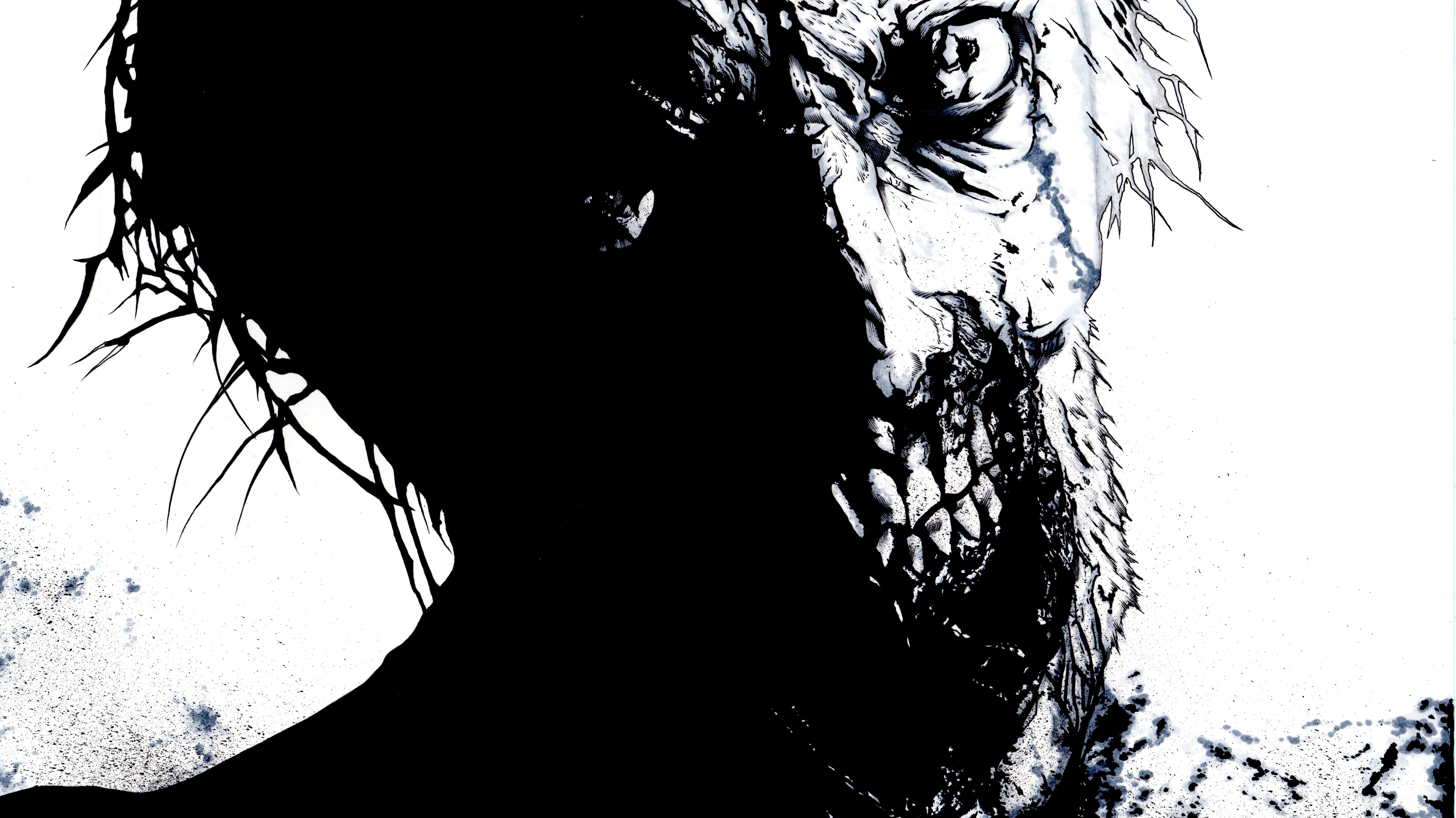 Download mobile wallpaper Dark, Zombie for free.