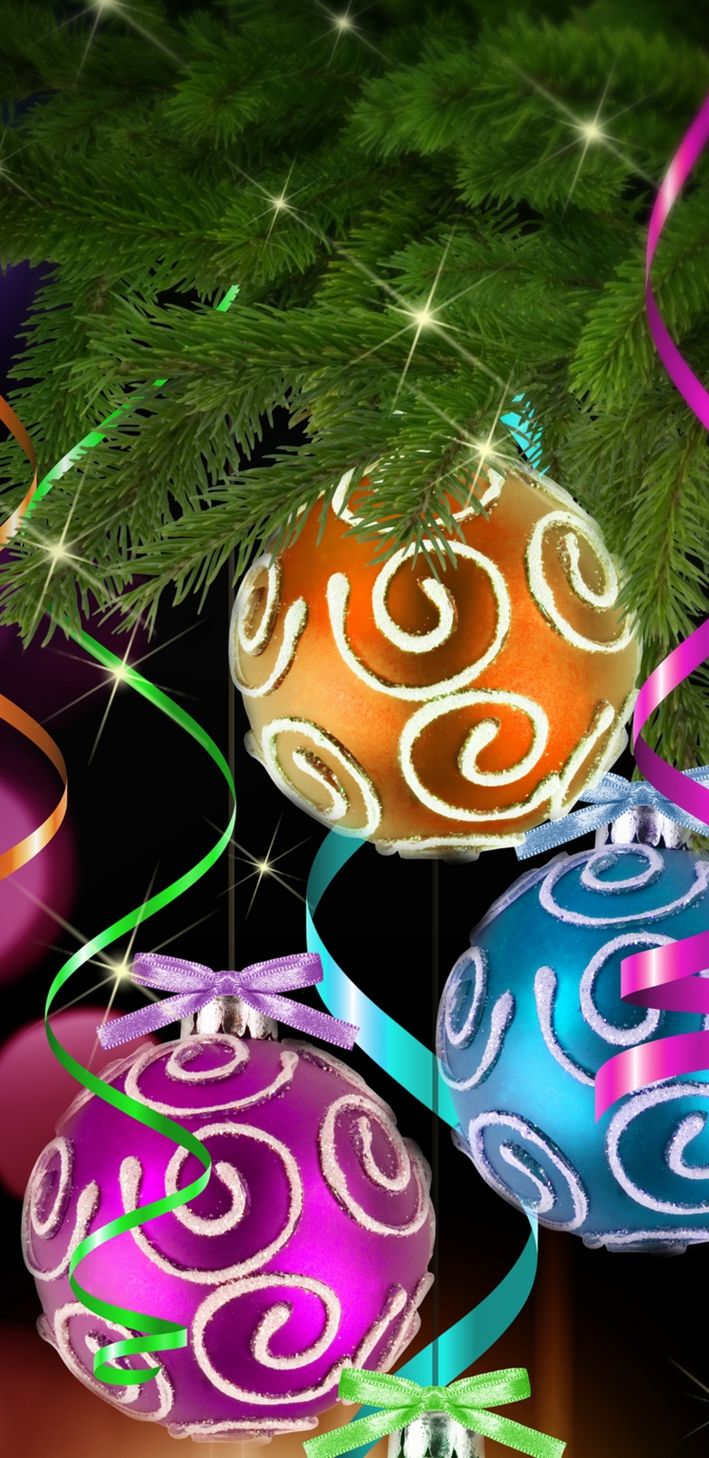 Download mobile wallpaper Christmas, Holiday, Christmas Ornaments for free.