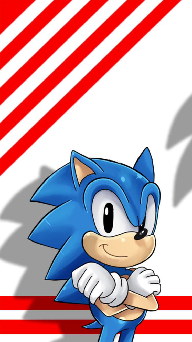 Handy-Wallpaper Computerspiele, Sonic, Sonic Generations, Klassischer Sonic, Sonic The Hedgehog, Schall kostenlos herunterladen.