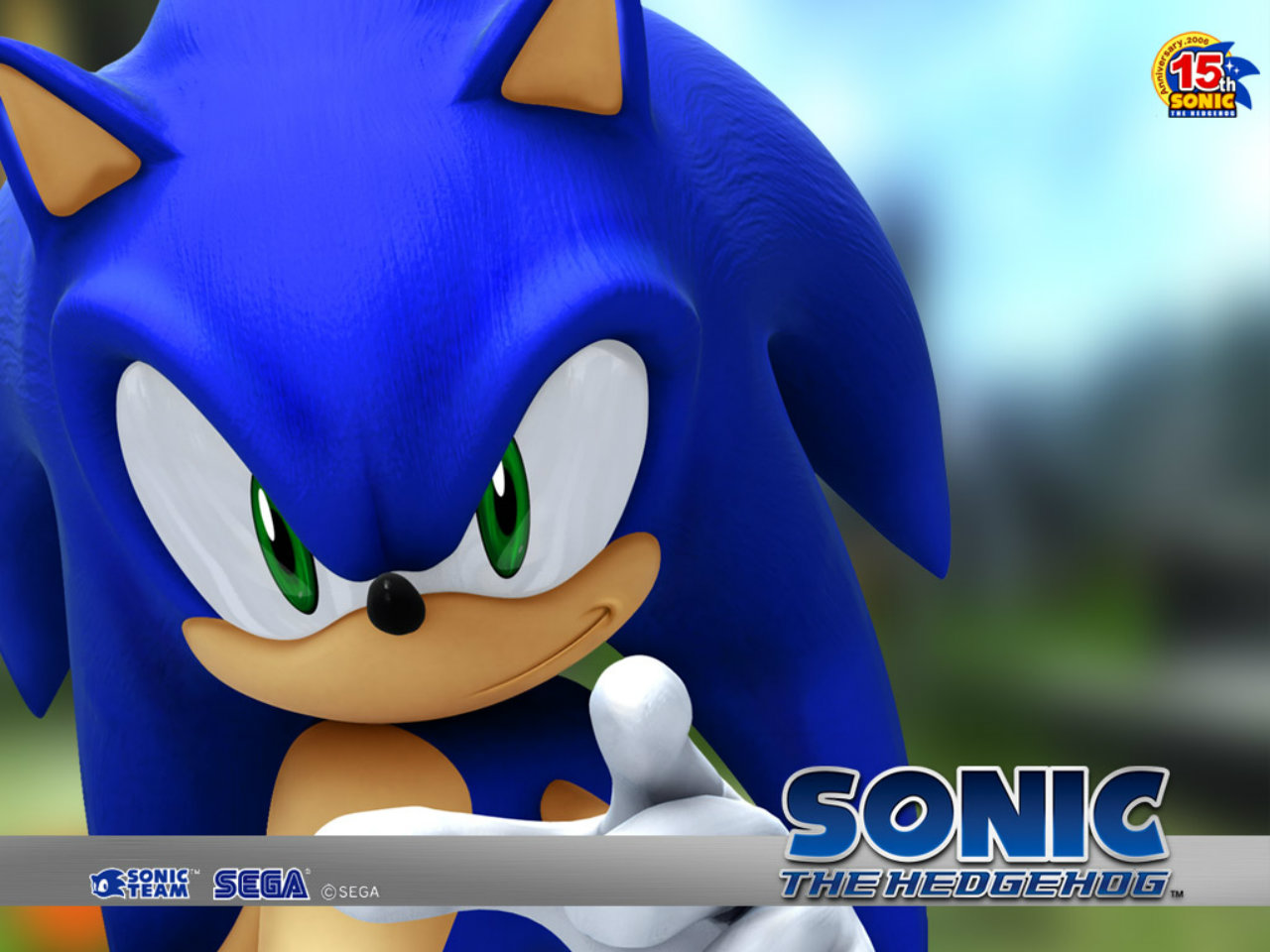 Handy-Wallpaper Computerspiele, Sonic Der Igel (2006), Sonic The Hedgehog kostenlos herunterladen.