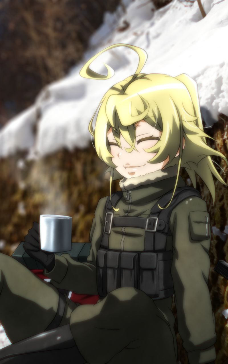 Descarga gratuita de fondo de pantalla para móvil de Animado, Youjo Senki, Tanya Degurechaff.