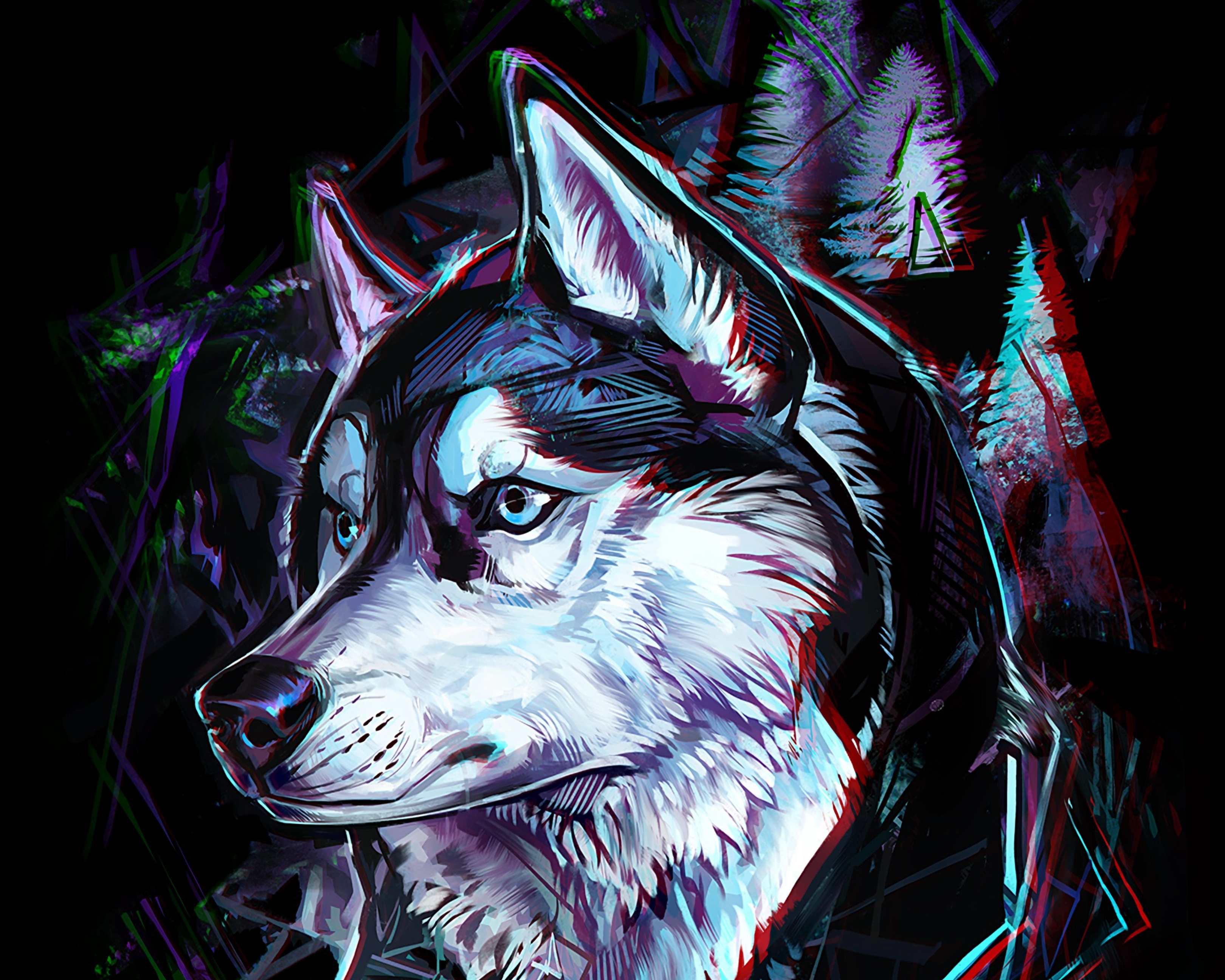 Download mobile wallpaper Fantasy Animals, Wolf, Fantasy for free.