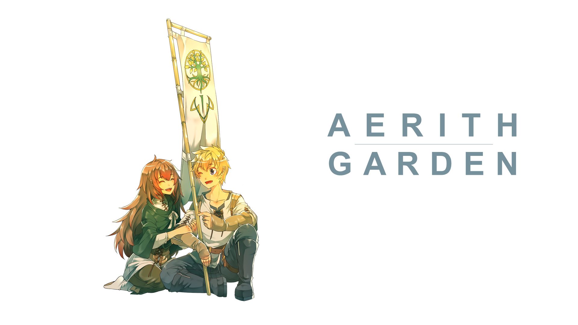 Baixe gratuitamente a imagem Anime, Fantasia, Jardim Aerith na área de trabalho do seu PC