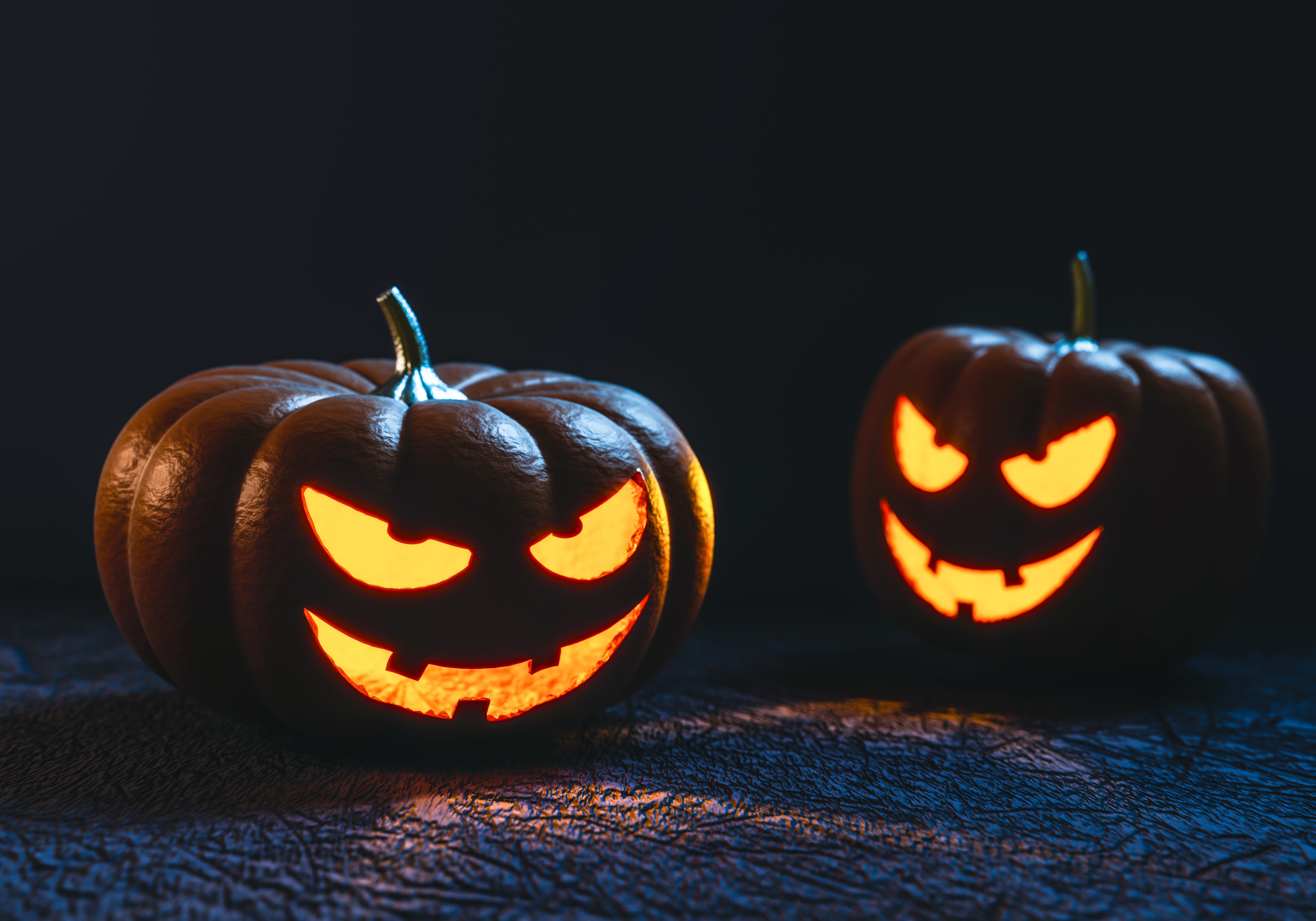 halloween, holidays, pumpkin, mask Desktop home screen Wallpaper