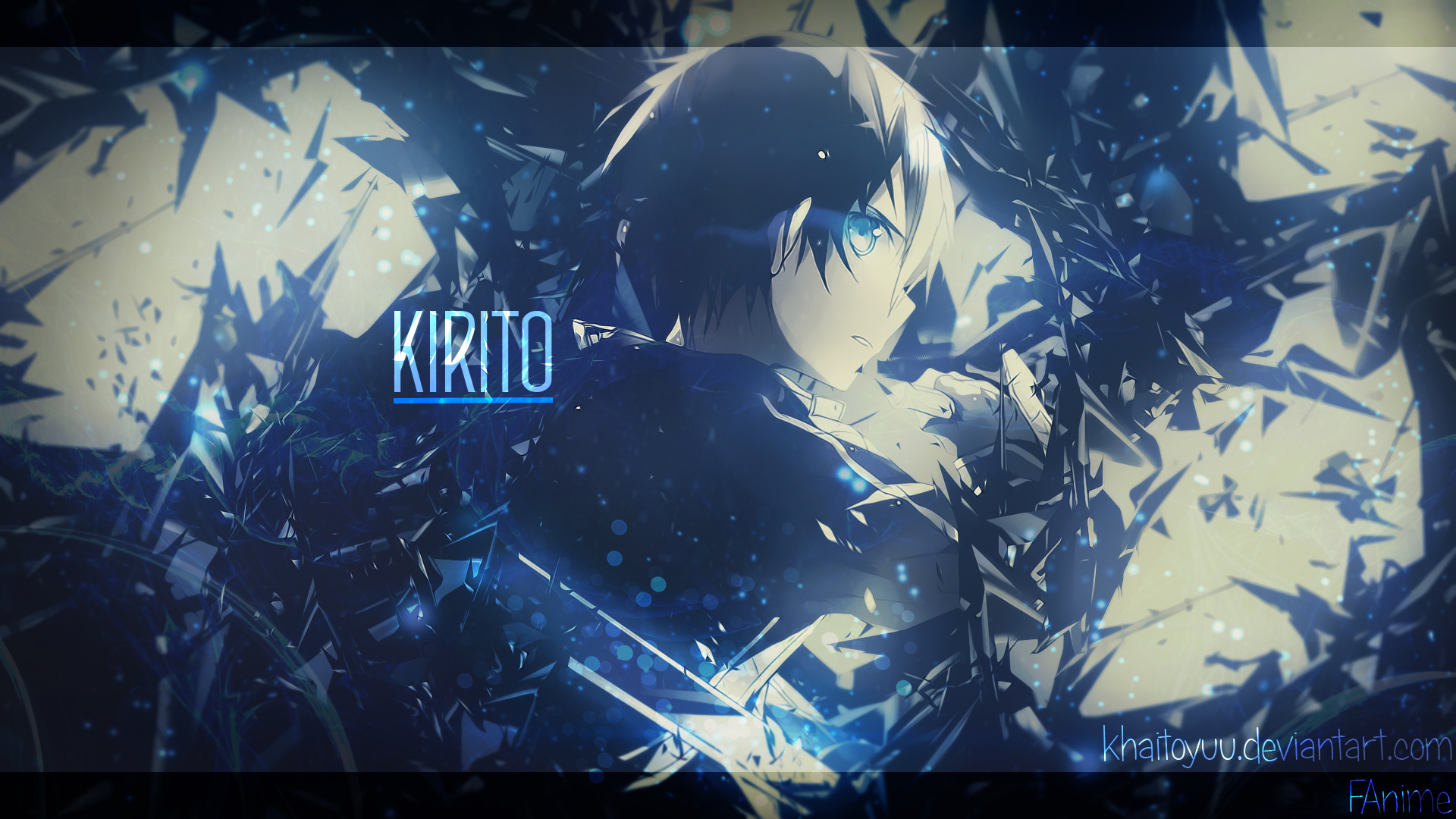 Handy-Wallpaper Animes, Sword Art Online, Kirito (Schwertkunst Online) kostenlos herunterladen.