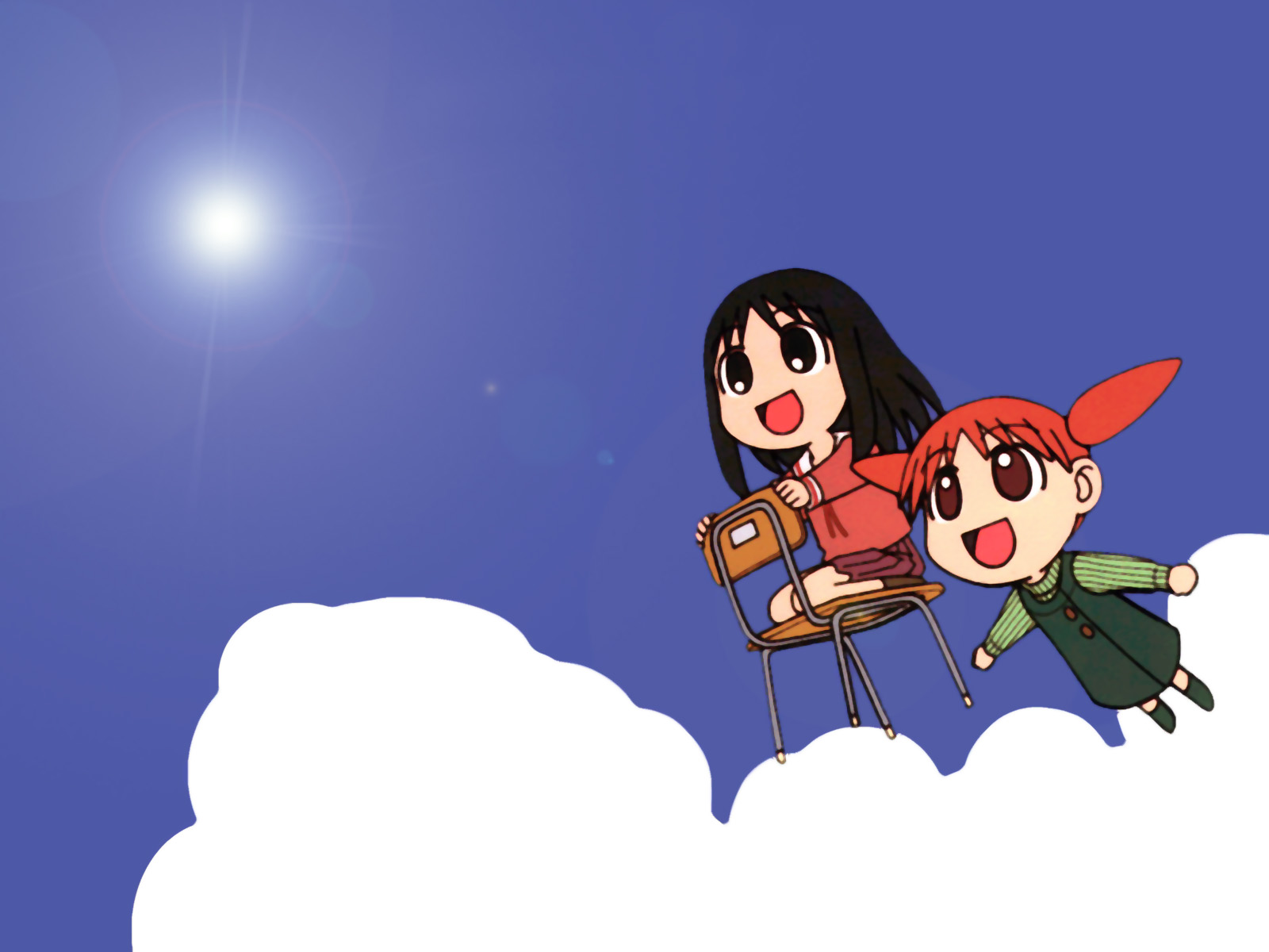 Handy-Wallpaper Animes, Azumanga Daiô kostenlos herunterladen.