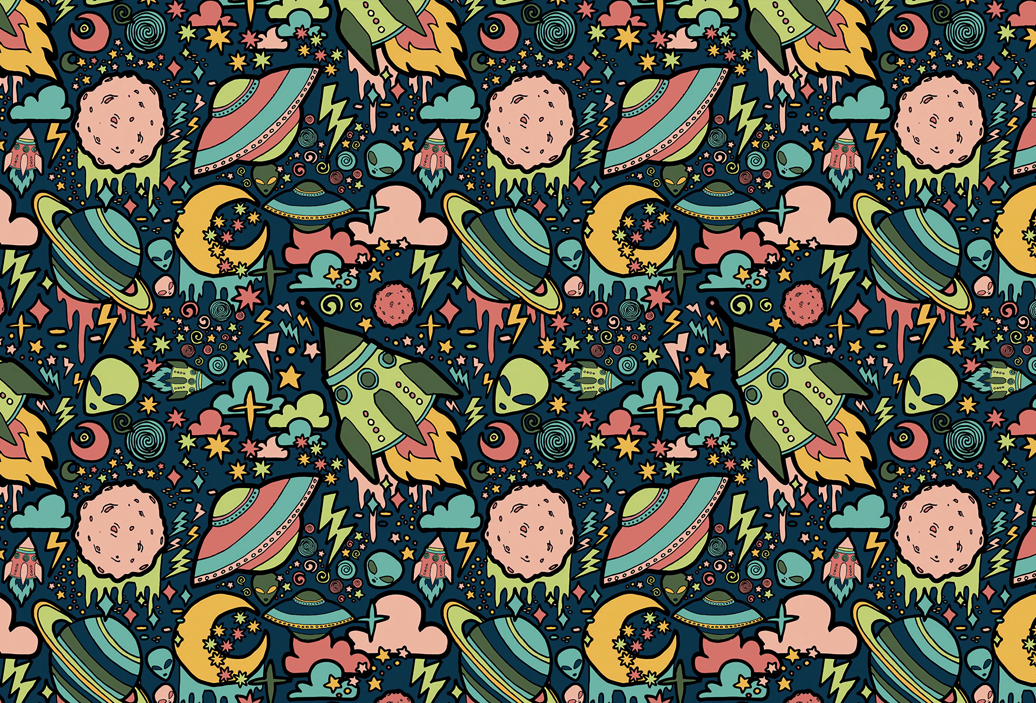 32k Patterns Wallpaper