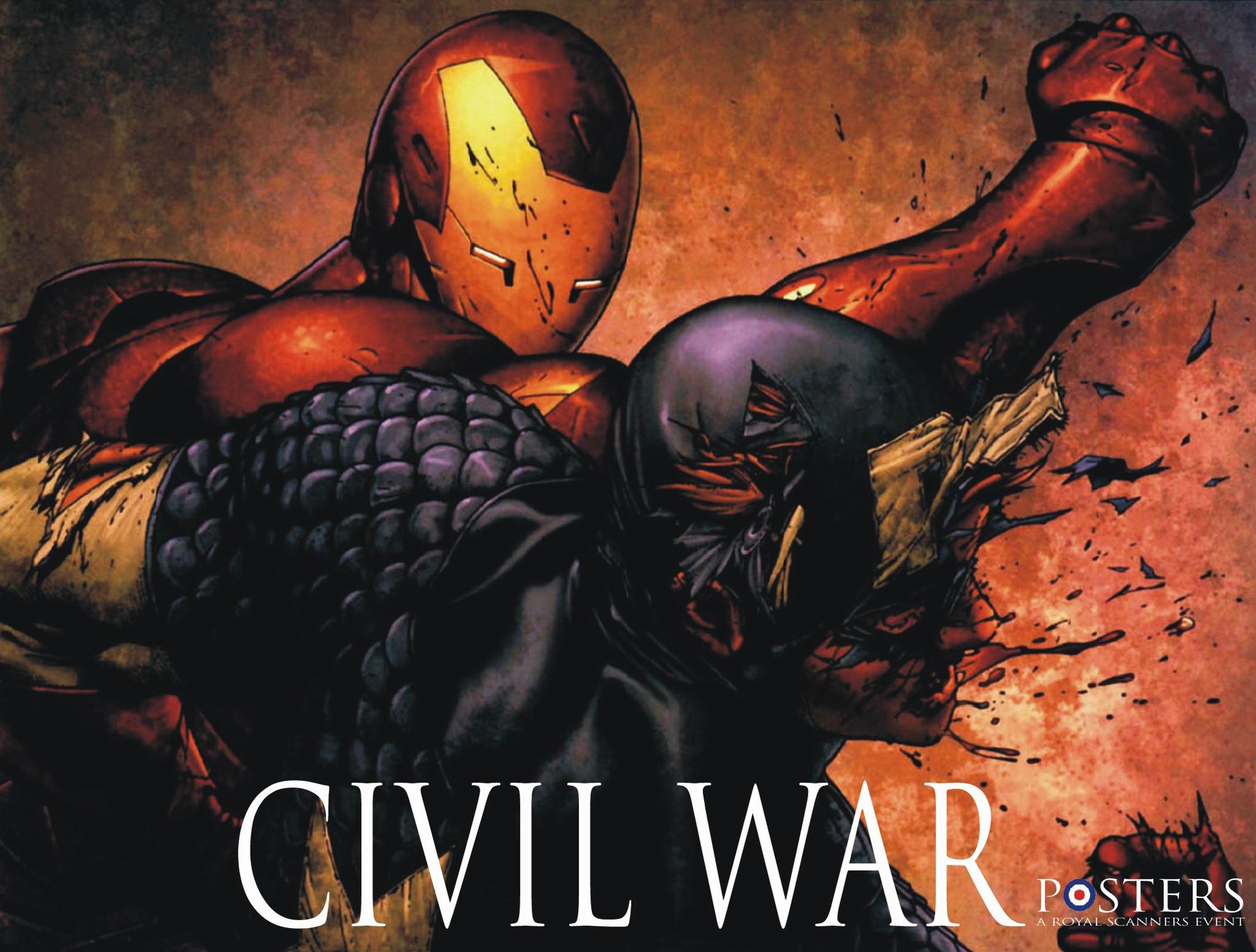 Free download wallpaper Iron Man, Captain America, Comics, Civil War on your PC desktop