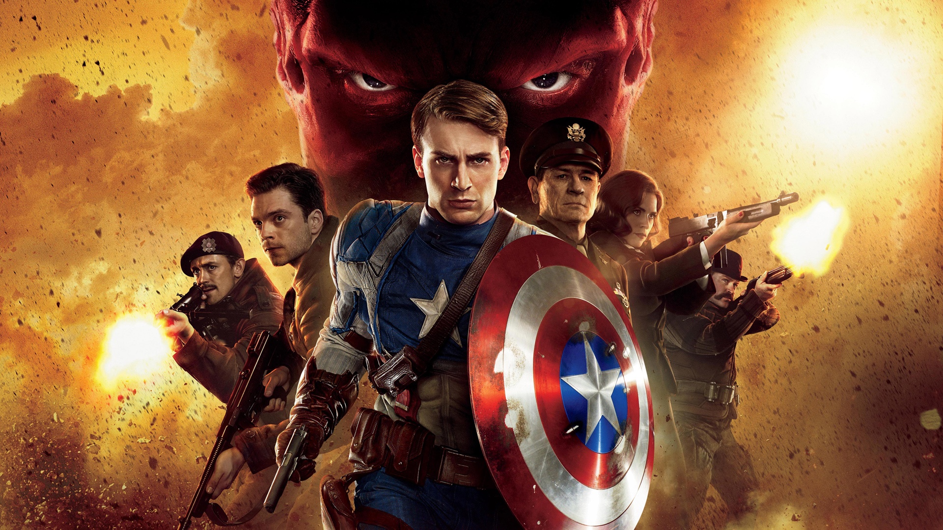 Meilleurs fonds d'écran Captain America: First Avenger pour l'écran du téléphone
