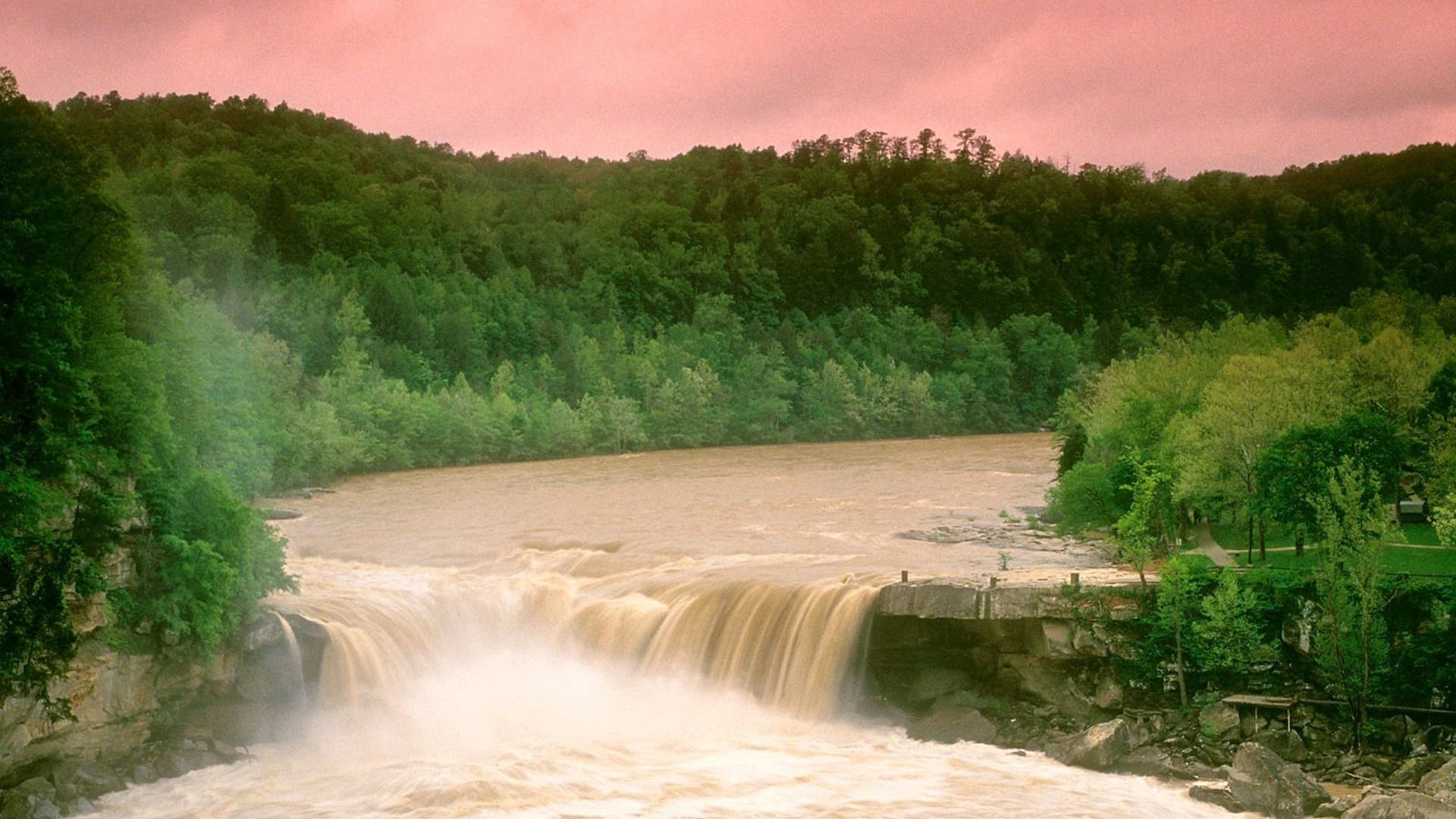 Descarga gratis la imagen Cascadas, Cascada, Bosque, Parque Nacional, Tierra/naturaleza en el escritorio de tu PC