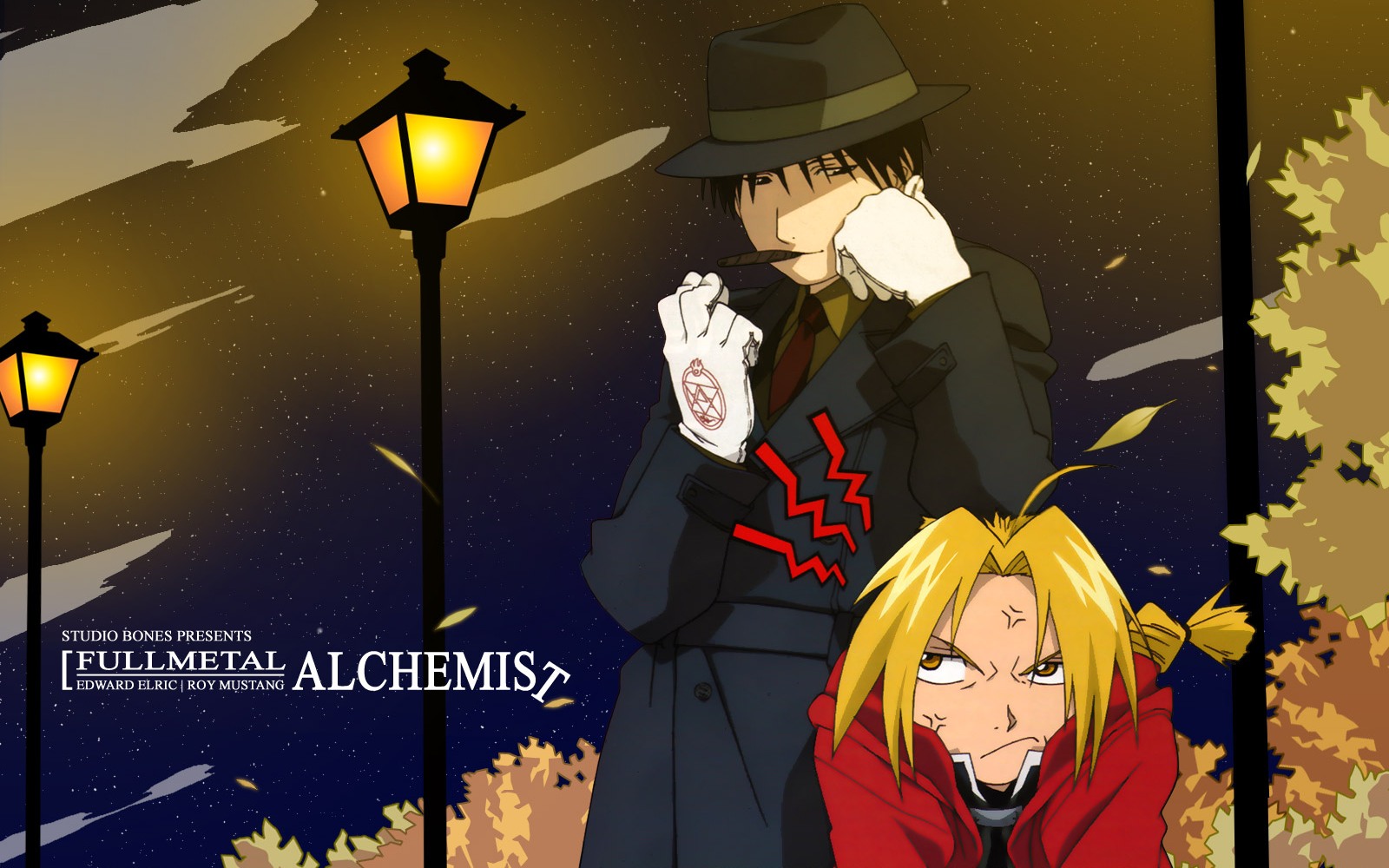 Laden Sie das Fullmetal Alchemist, Animes, Edward Elric, Roy Mustang-Bild kostenlos auf Ihren PC-Desktop herunter