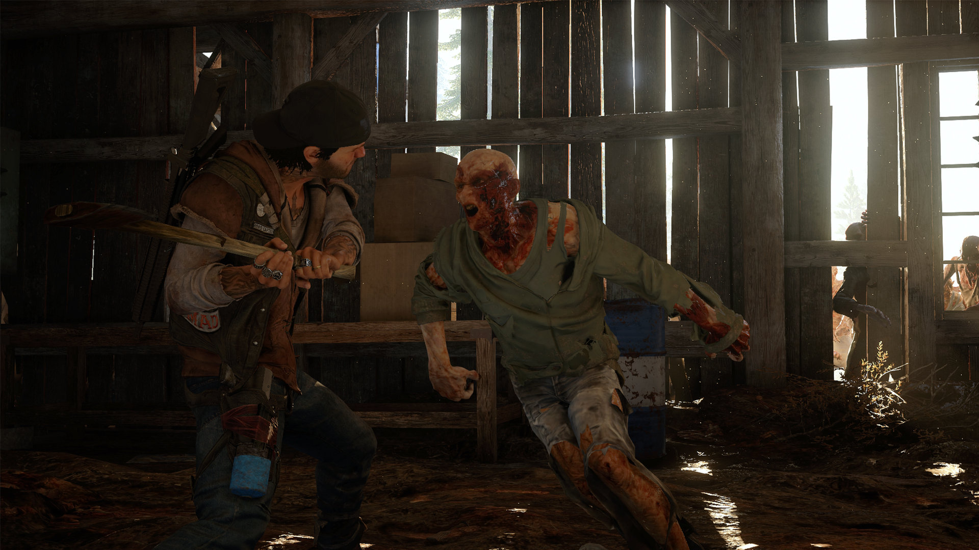 video game, days gone, zombie
