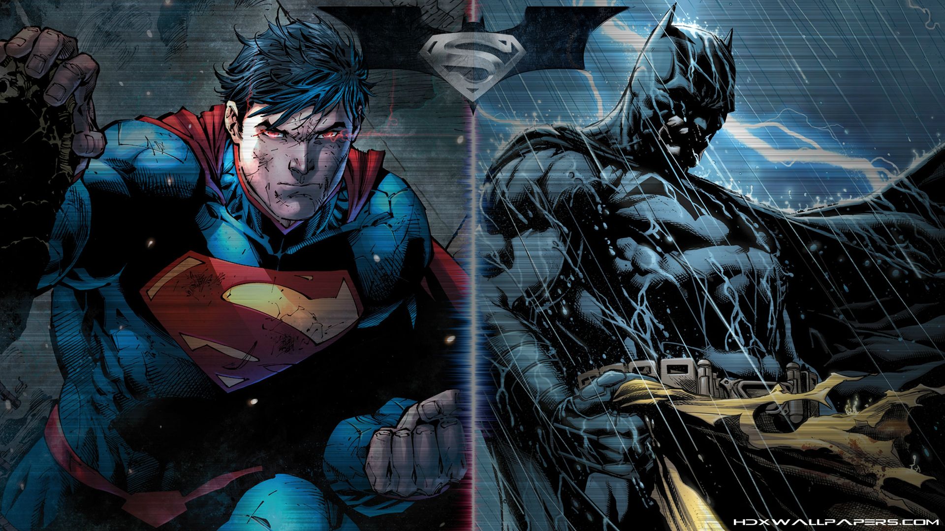 Baixar papel de parede para celular de Batman/superman, Super Homen, Homem Morcego, História Em Quadrinhos gratuito.