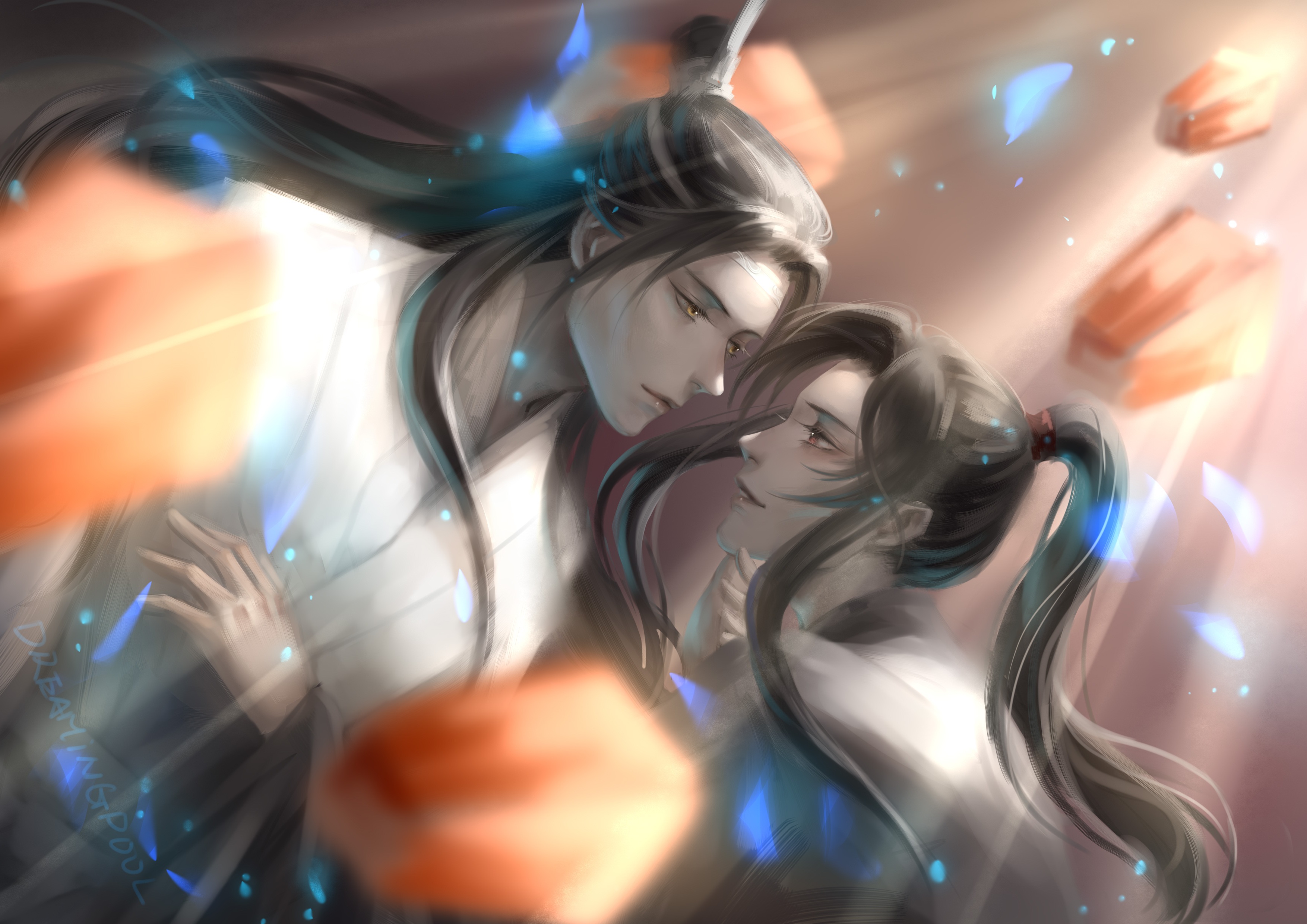 Download mobile wallpaper Anime, Lan Zhan, Wei Ying, Lan Wangji, Wei Wuxian, Mo Dao Zu Shi for free.