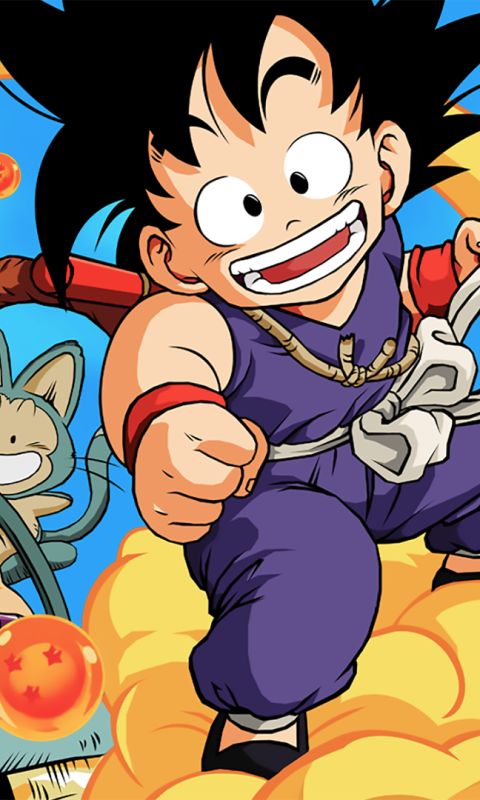 Download mobile wallpaper Anime, Dragon Ball Z, Dragon Ball, Goku, Bulma (Dragon Ball), Oolong (Dragon Ball), Puar (Dragon Ball), Yamcha (Dragon Ball) for free.