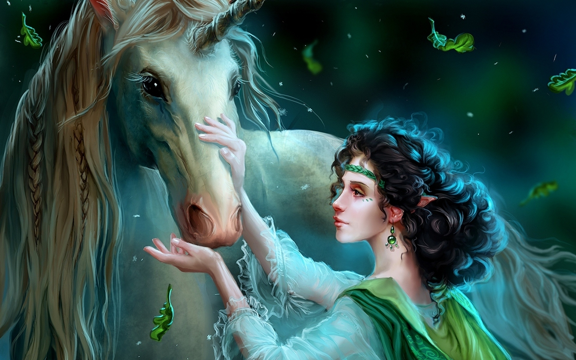 fantasy, unicorn, fantasy animals