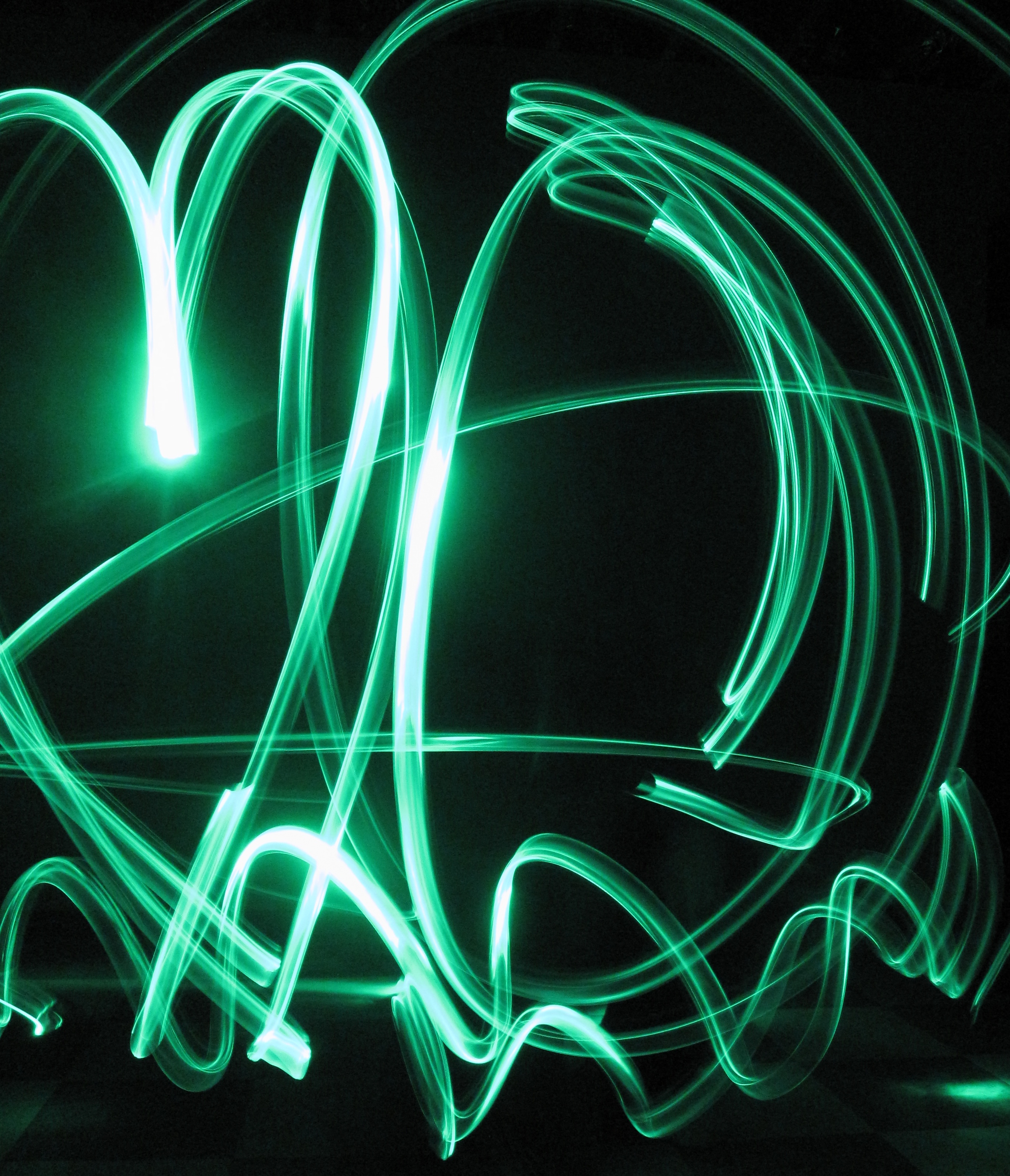 Download mobile wallpaper Light Graffiti, Abstract, Neon for free.