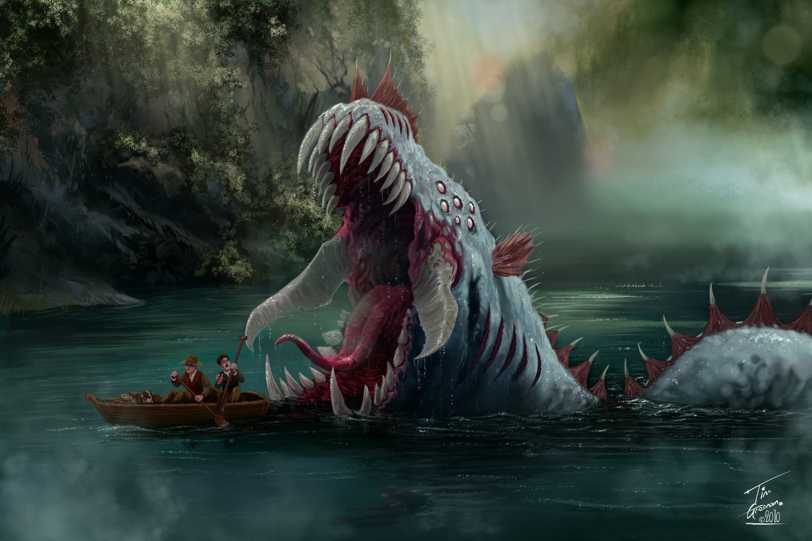 Free download wallpaper Fantasy, Creature on your PC desktop