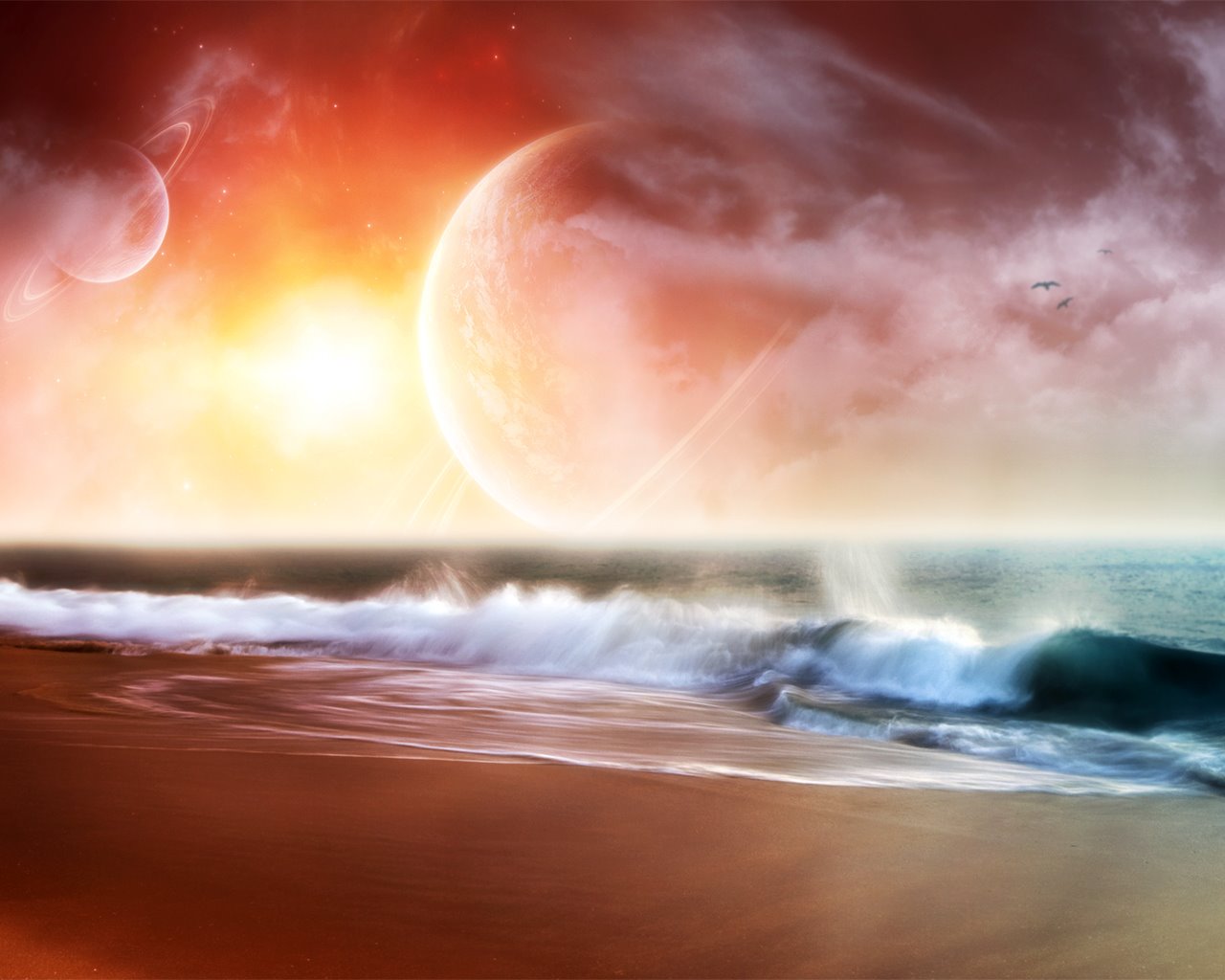 Free download wallpaper Earth, A Dreamy World on your PC desktop