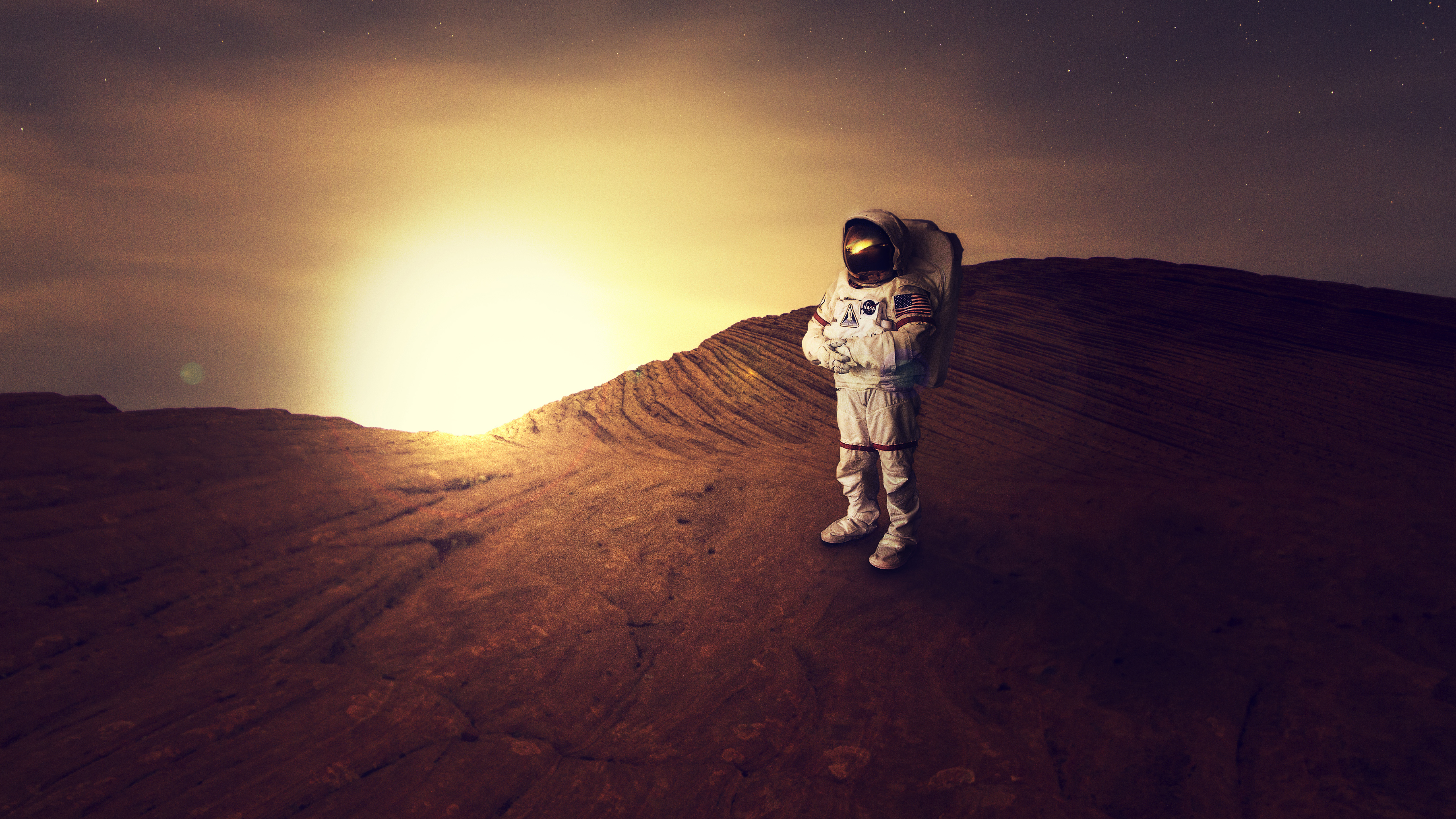 Laden Sie das Science Fiction, Astronaut-Bild kostenlos auf Ihren PC-Desktop herunter