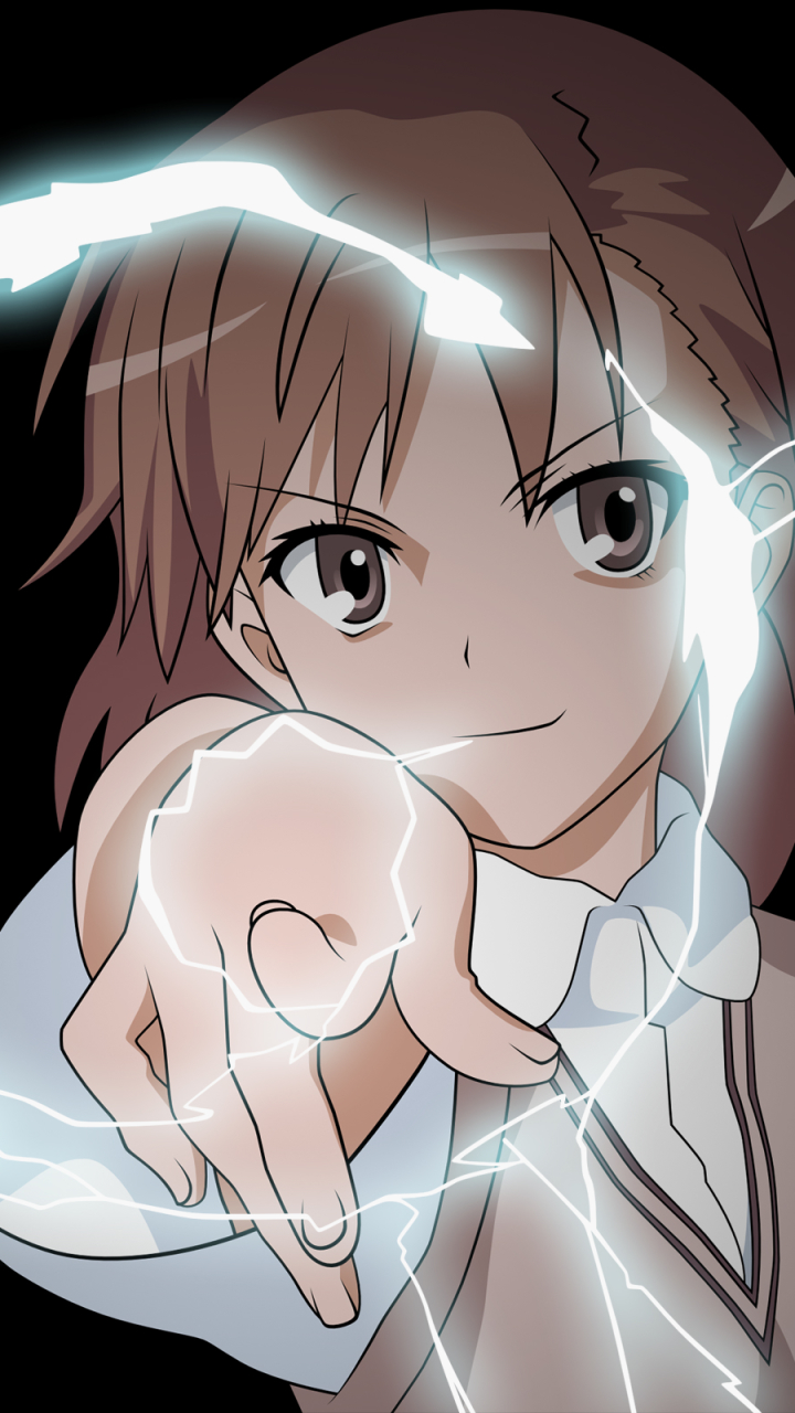 Handy-Wallpaper Animes, Mikoto Misaka, To Aru Kagaku No Rêrugan, A Certain Magical Index kostenlos herunterladen.
