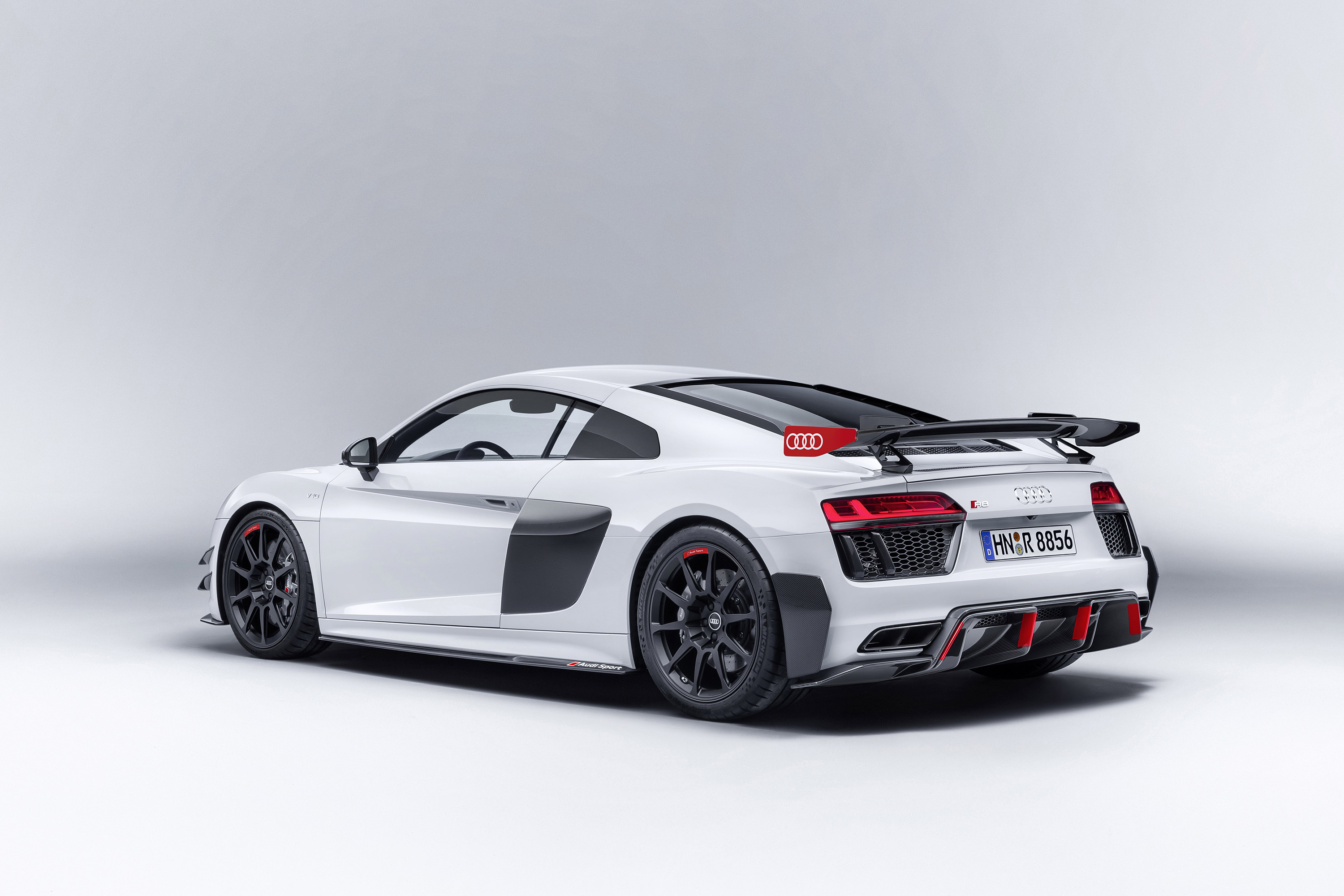 Download mobile wallpaper Audi, Car, Audi R8, Vehicles, Coupé, White Car for free.