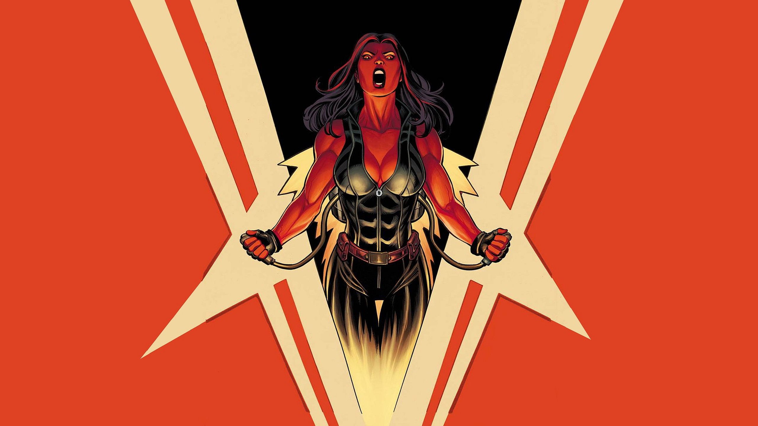 558733 baixar imagens história em quadrinhos, mulher hulk vermelho - papéis de parede e protetores de tela gratuitamente