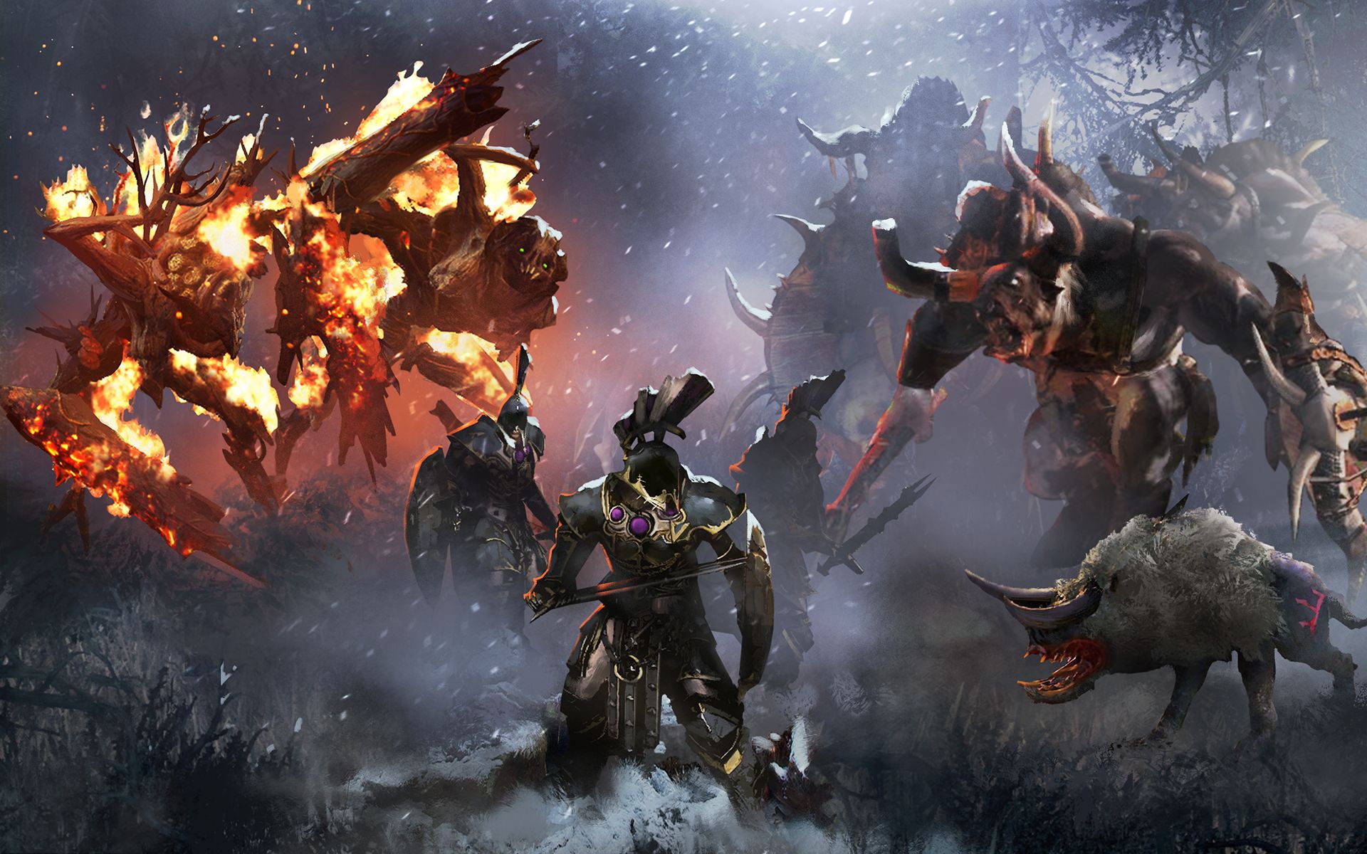 Скачать обои Норска (Total War: Warhammer) на телефон бесплатно
