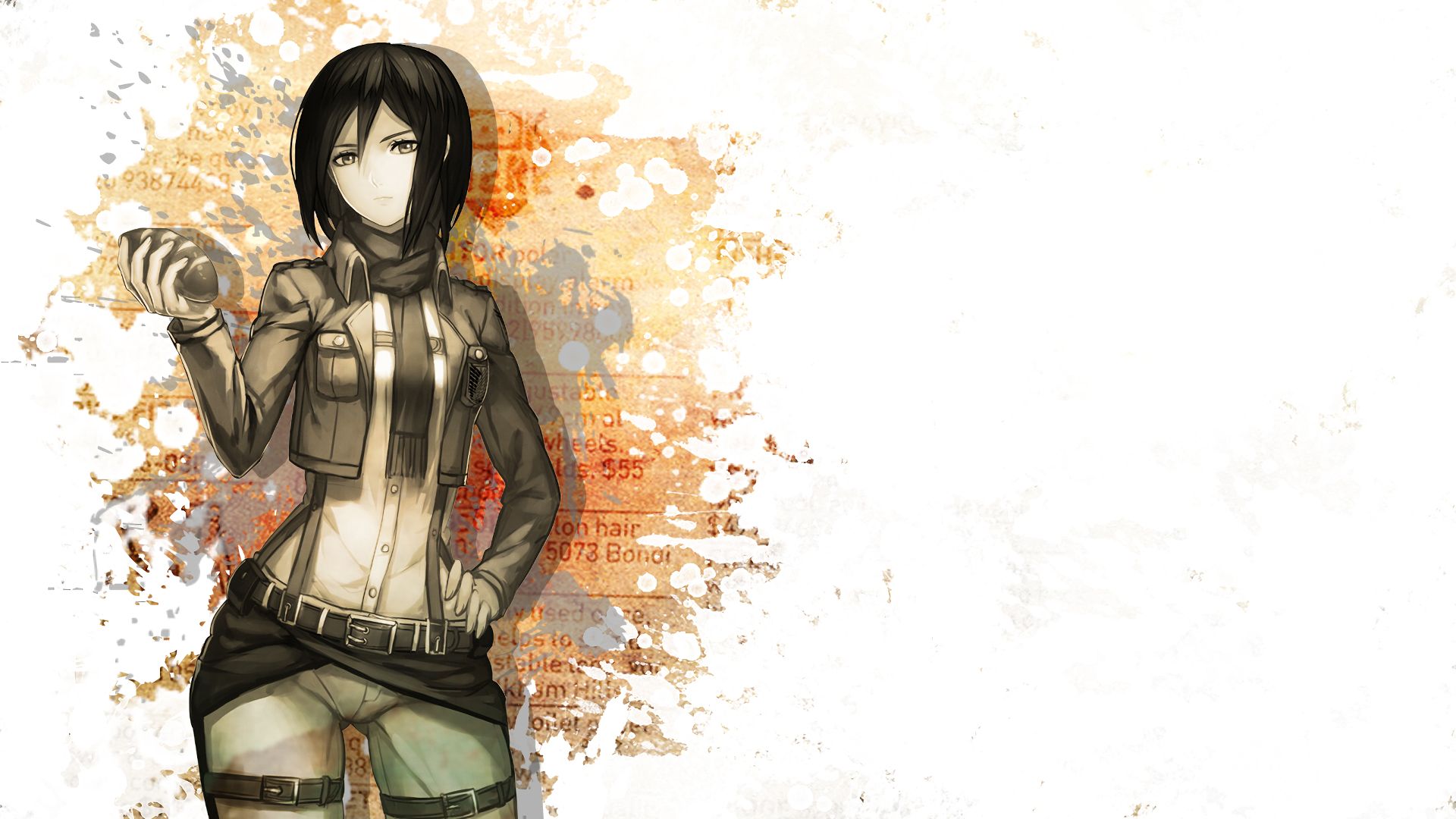 Download mobile wallpaper Anime, Mikasa Ackerman, Attack On Titan for free.