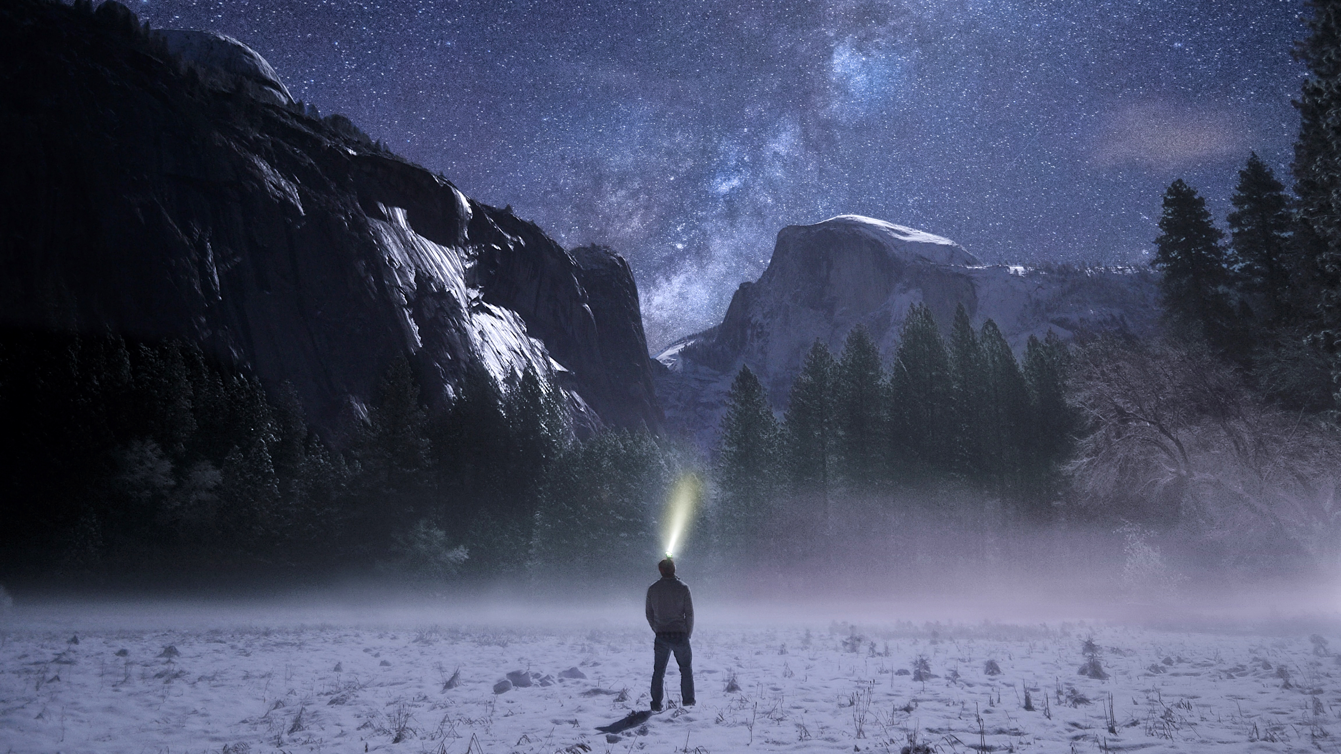 Скачать обои бесплатно Фэнтези, Приключение, Йосемитский Национальный Парк картинка на рабочий стол ПК