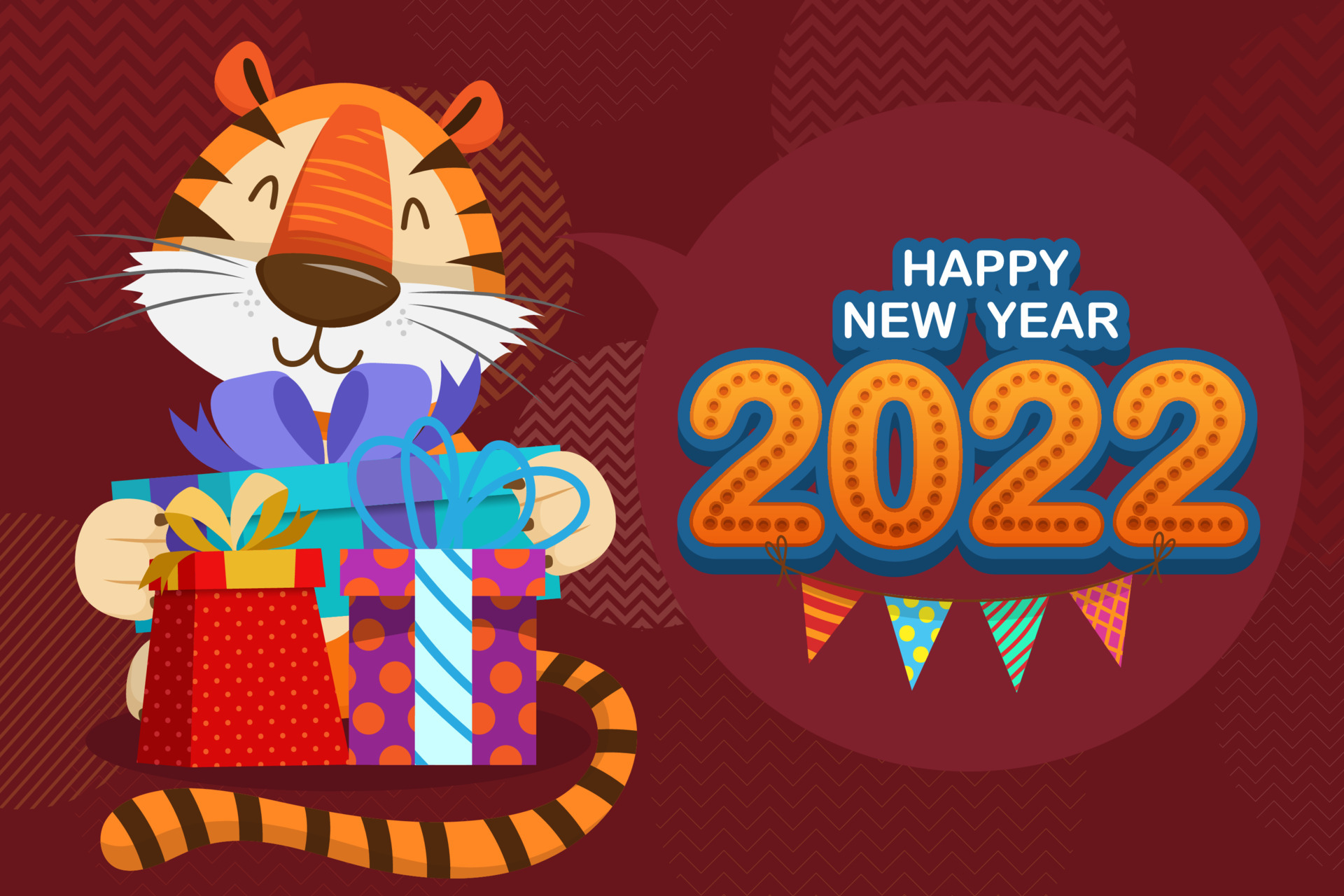 Baixe gratuitamente a imagem Ano Novo Chinês, Feriados, Feliz Ano Novo, Ano Do Tigre na área de trabalho do seu PC