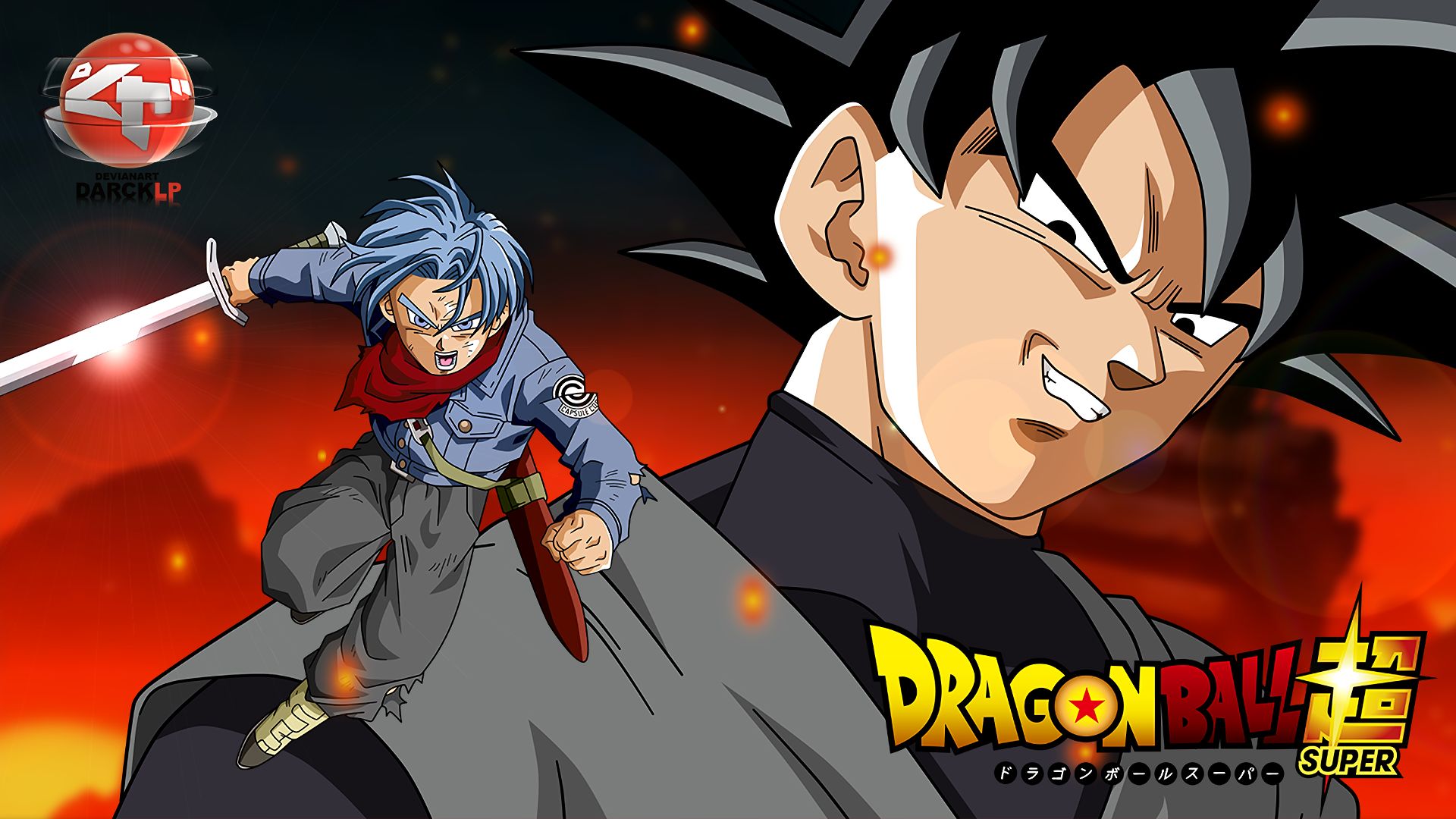 Descarga gratuita de fondo de pantalla para móvil de Animado, Dragon Ball, Troncos (Dragon Ball), Dragon Ball Super, Goku Negro.